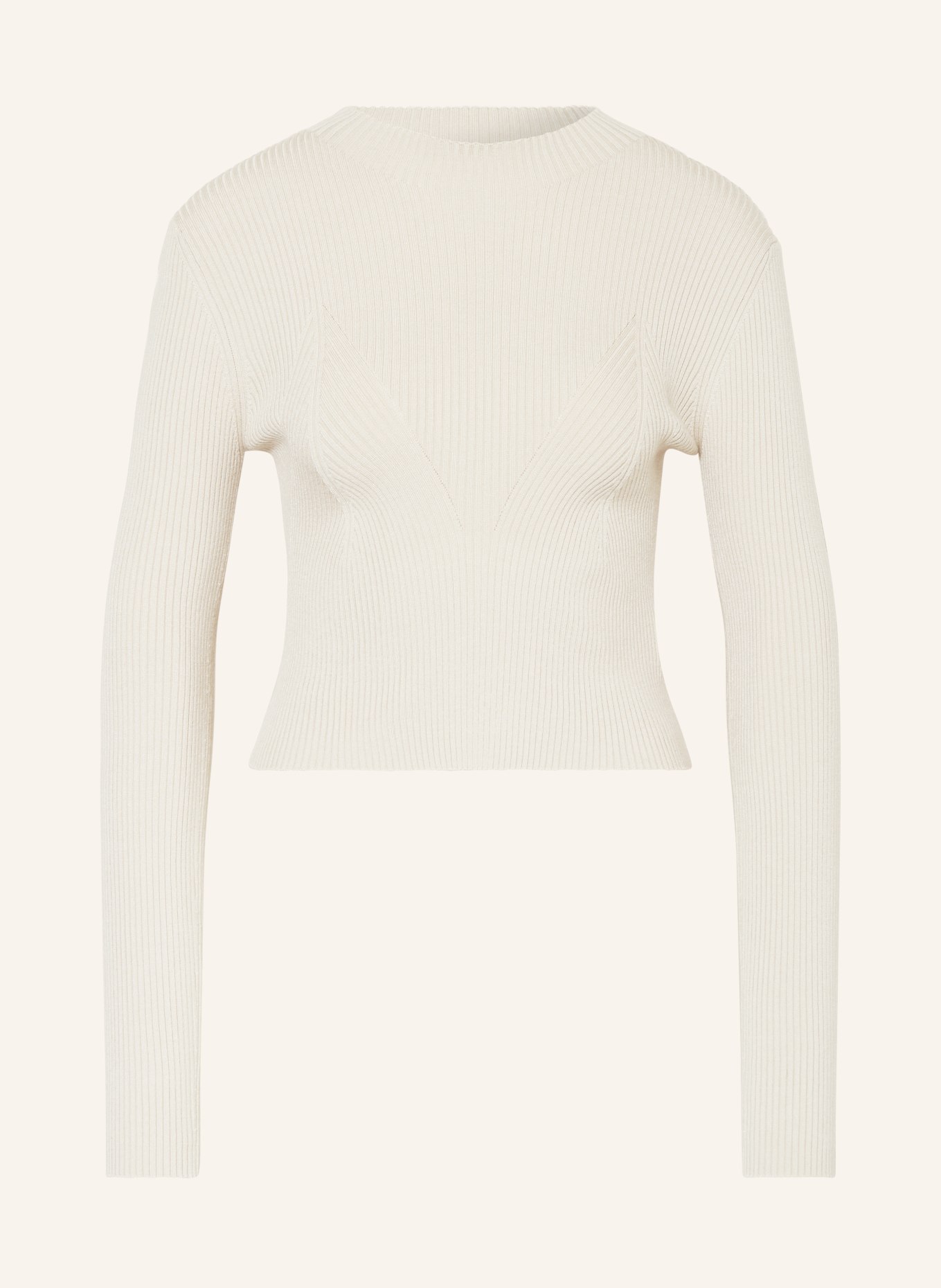 DRYKORN Cropped sweater RICKIE, Color: BEIGE (Image 1)