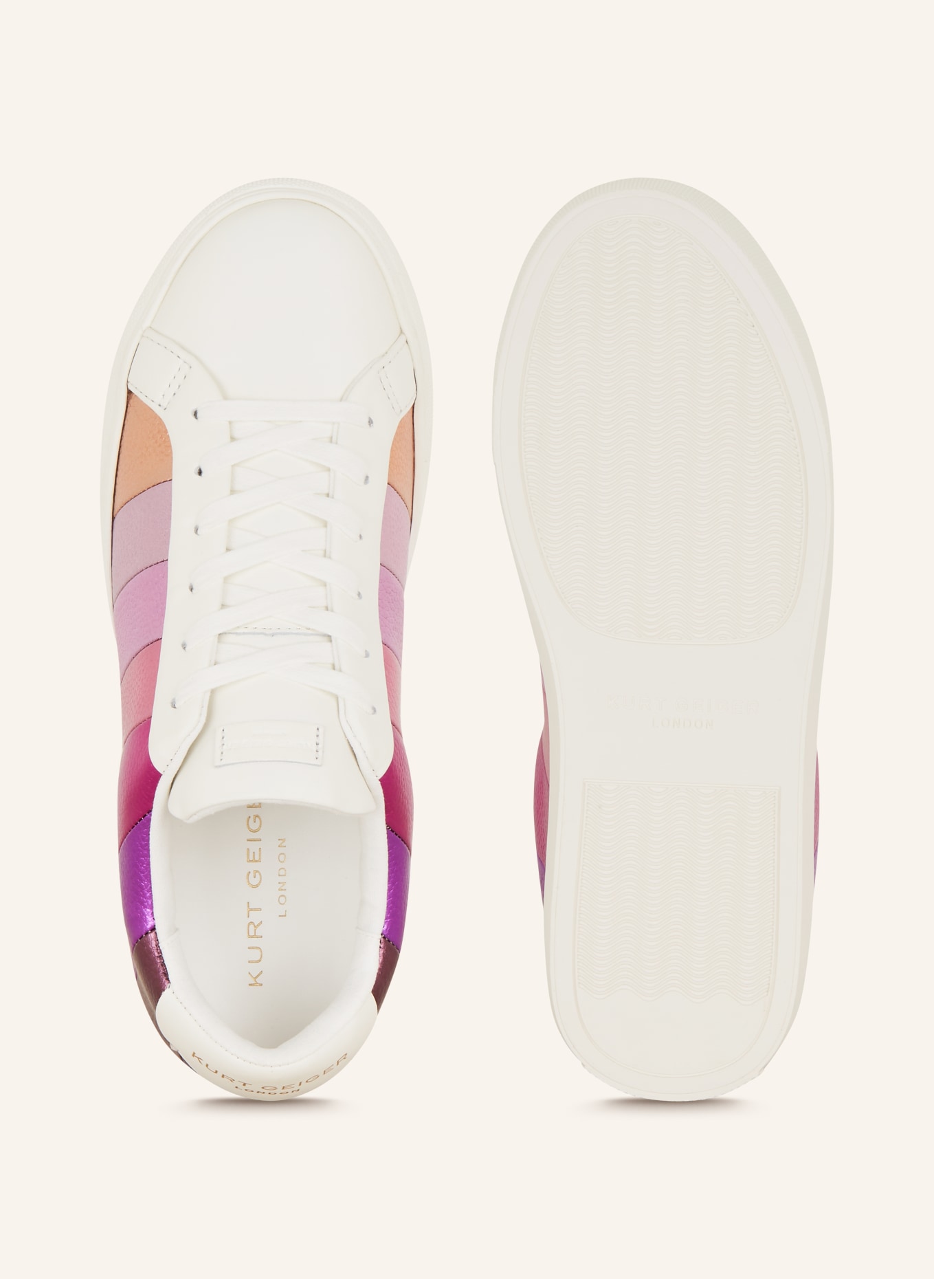 KURT GEIGER Sneakers, Color: WHITE/ FUCHSIA/ PINK (Image 5)
