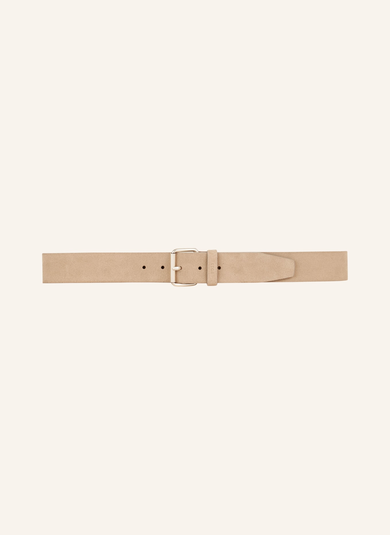 BOSS Leather belt SERGE, Color: BEIGE (Image 2)
