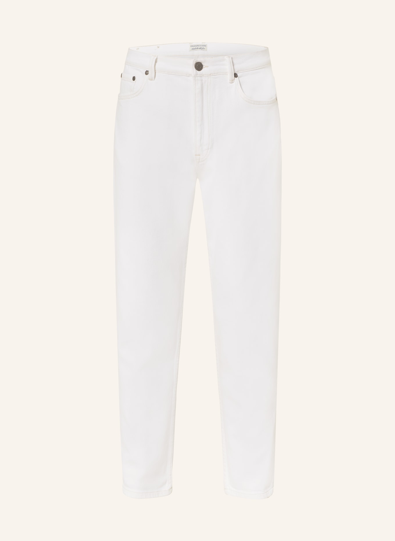 COLOURS SONS Jeans relaxed fit in 099 offwhite