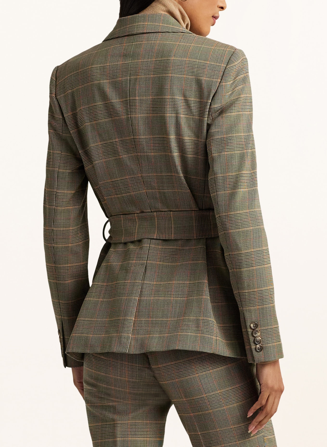 Lauren ralph lauren plaid blazer on sale