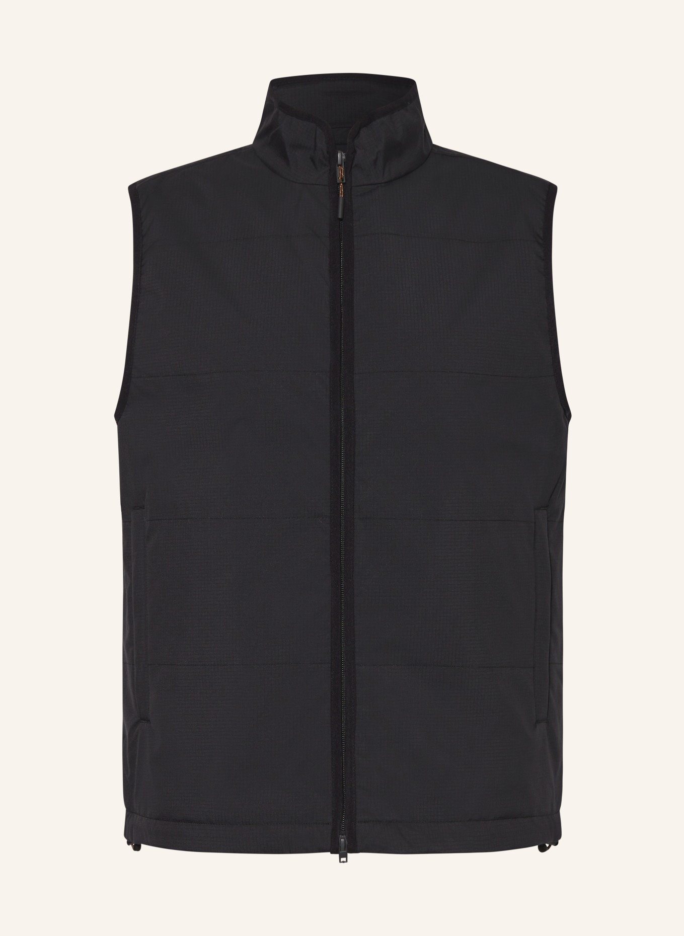 LES DEUX Vest NORRIS, Color: BLACK (Image 1)