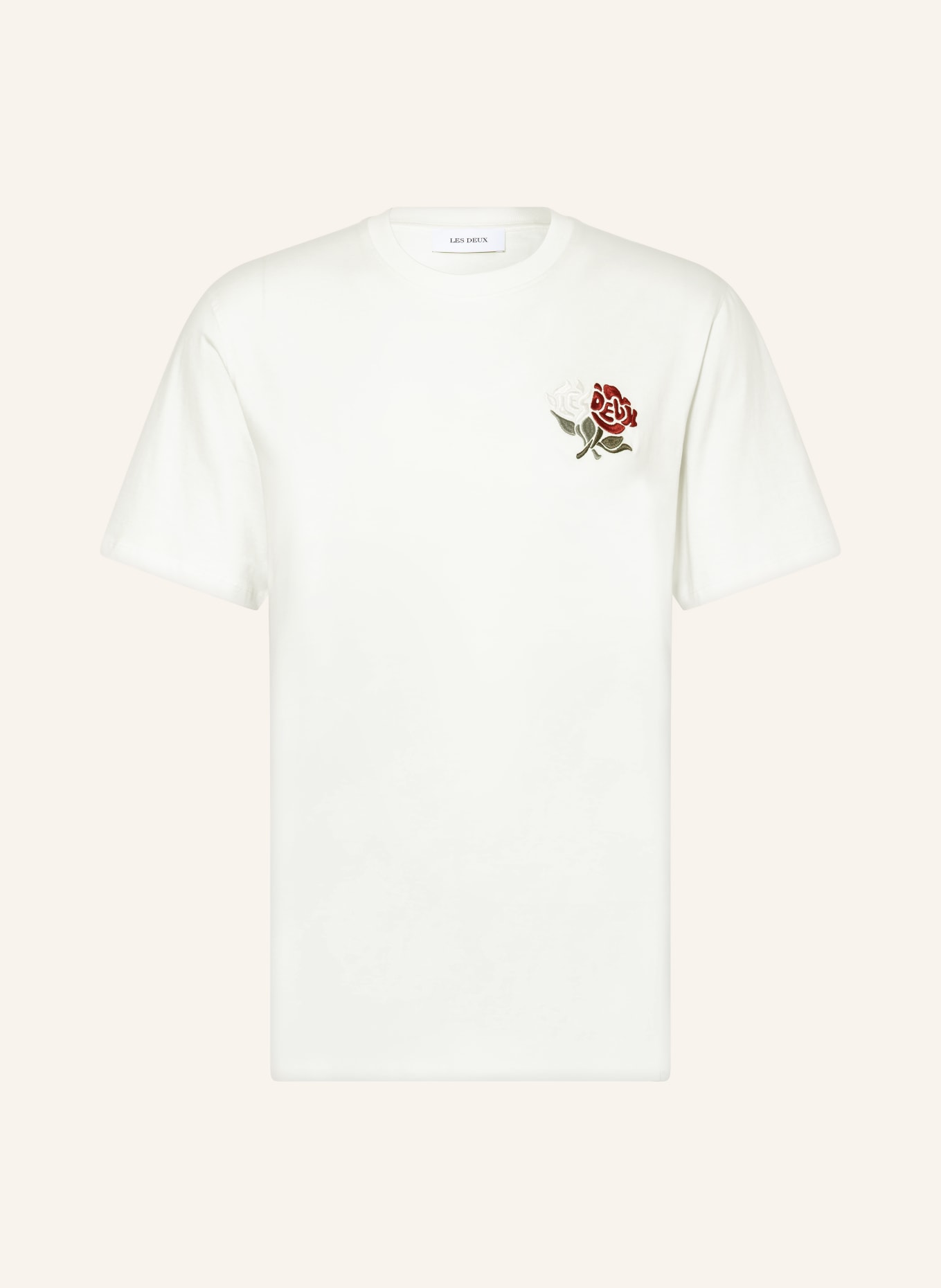 LES DEUX T-shirt FELIPE, Color: WHITE (Image 1)