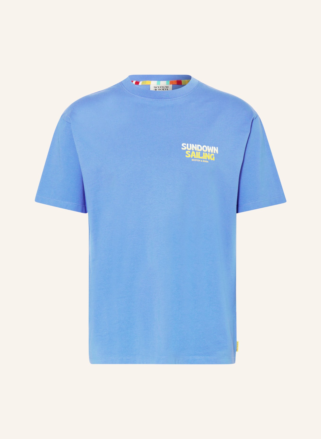 SCOTCH & SODA T-Shirt, Farbe: HELLBLAU (Bild 1)