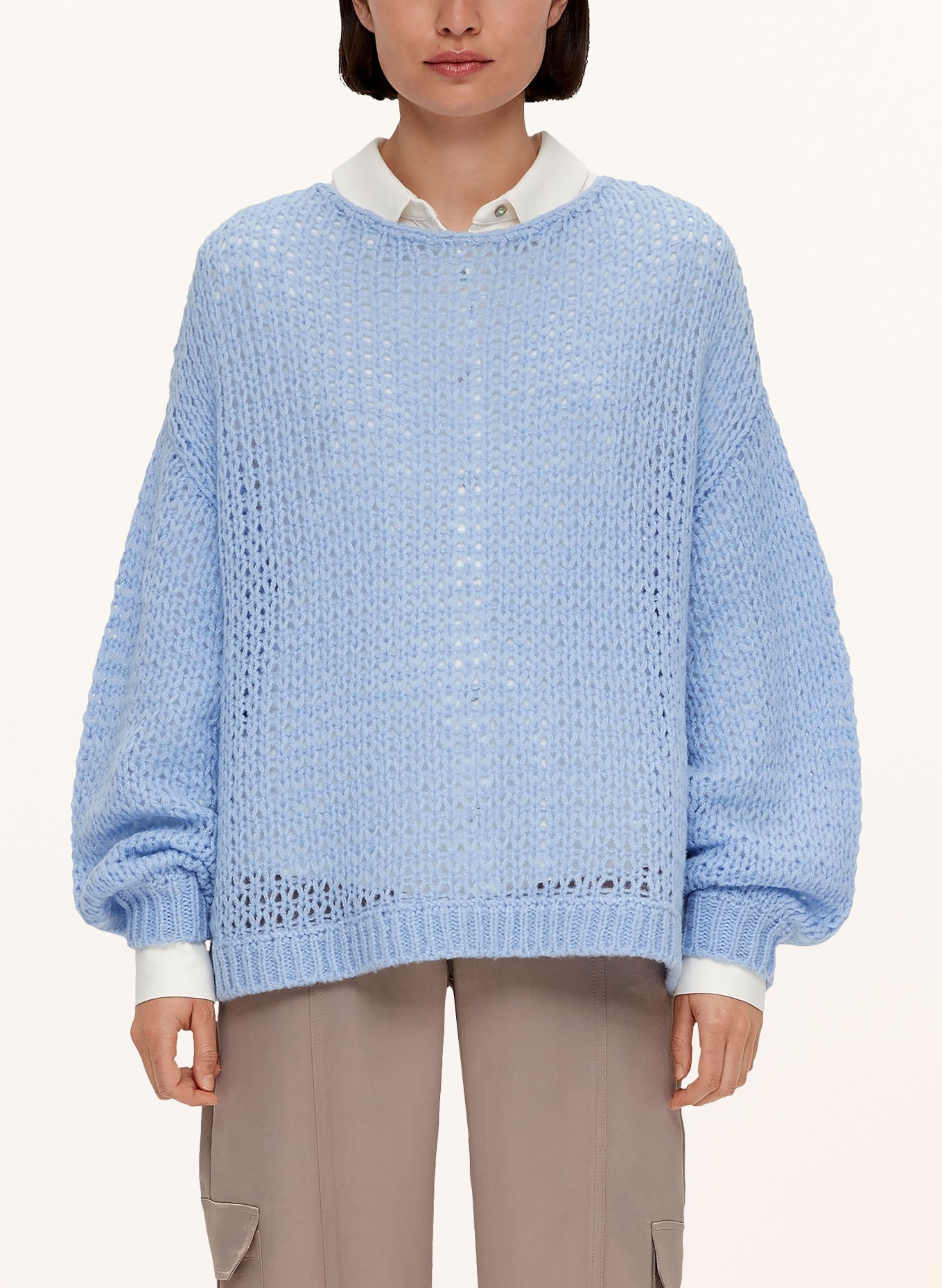 s.Oliver BLACK LABEL Sweater, Color: LIGHT BLUE (Image 4)