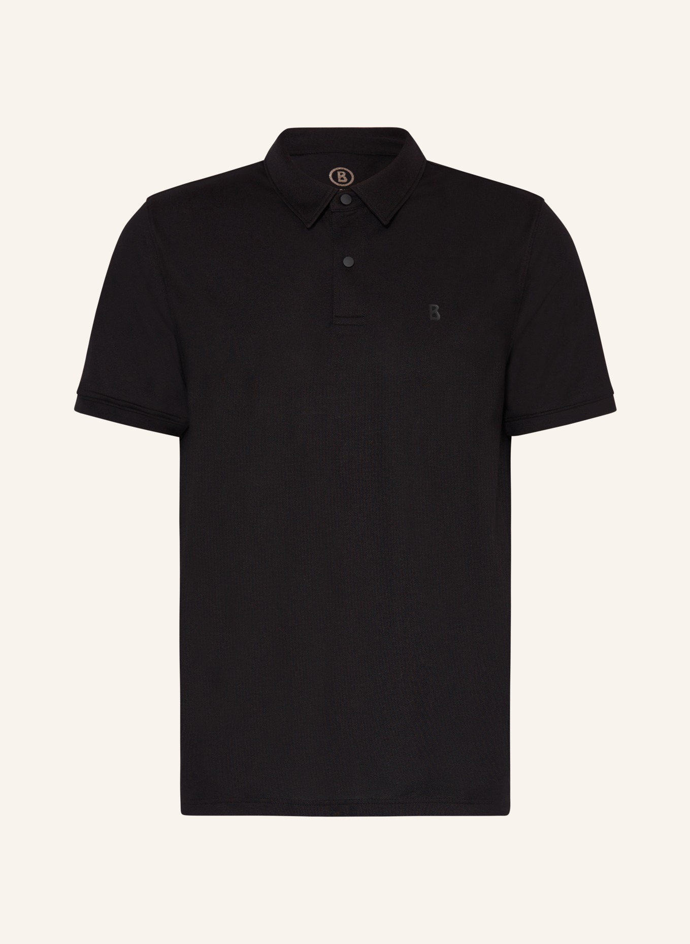 BOGNER Piqué-Poloshirt TIMO Regular Fit, Farbe: SCHWARZ (Bild 1)