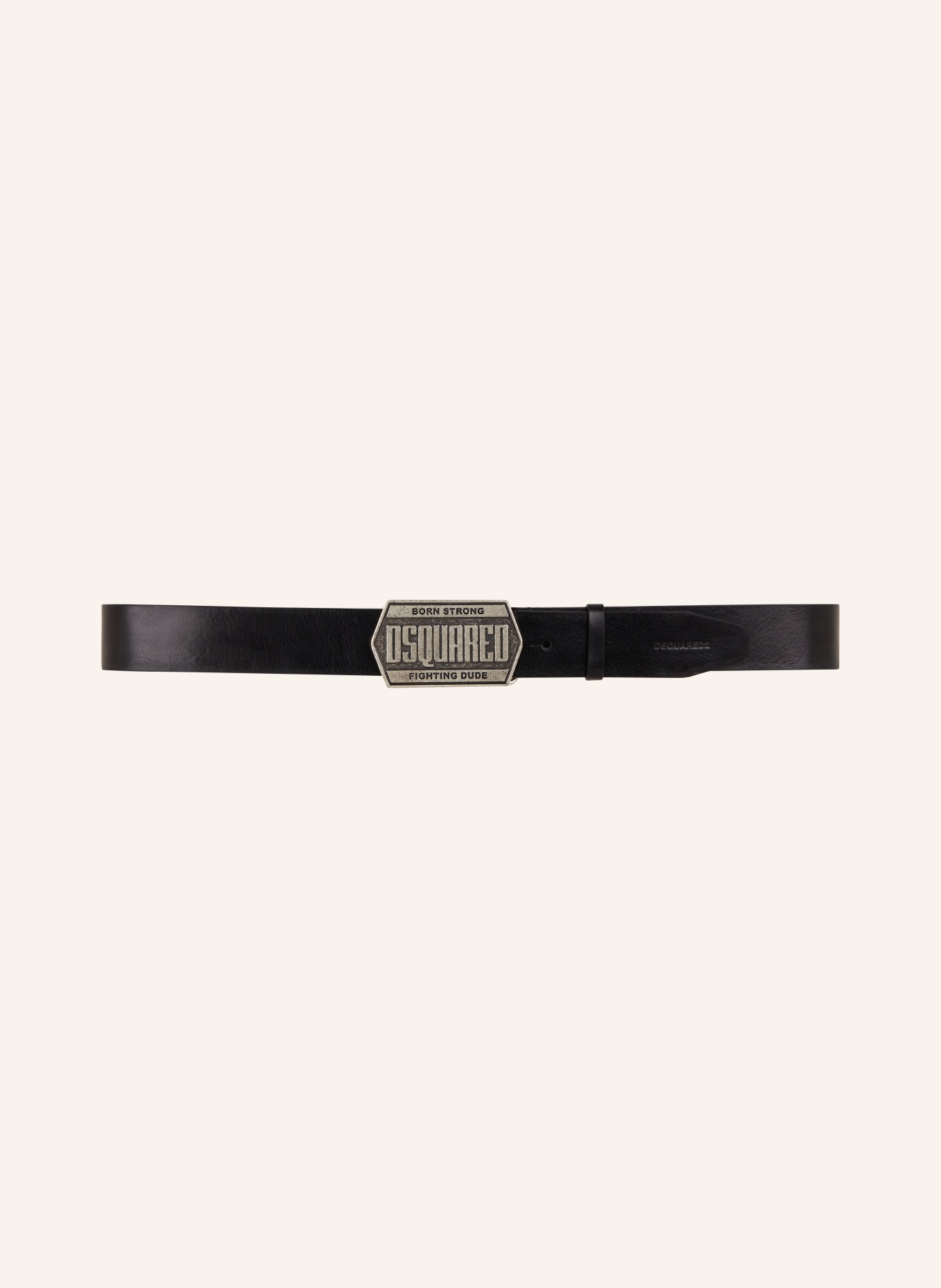 DSQUARED2 Leather belt, Color: BLACK (Image 2)