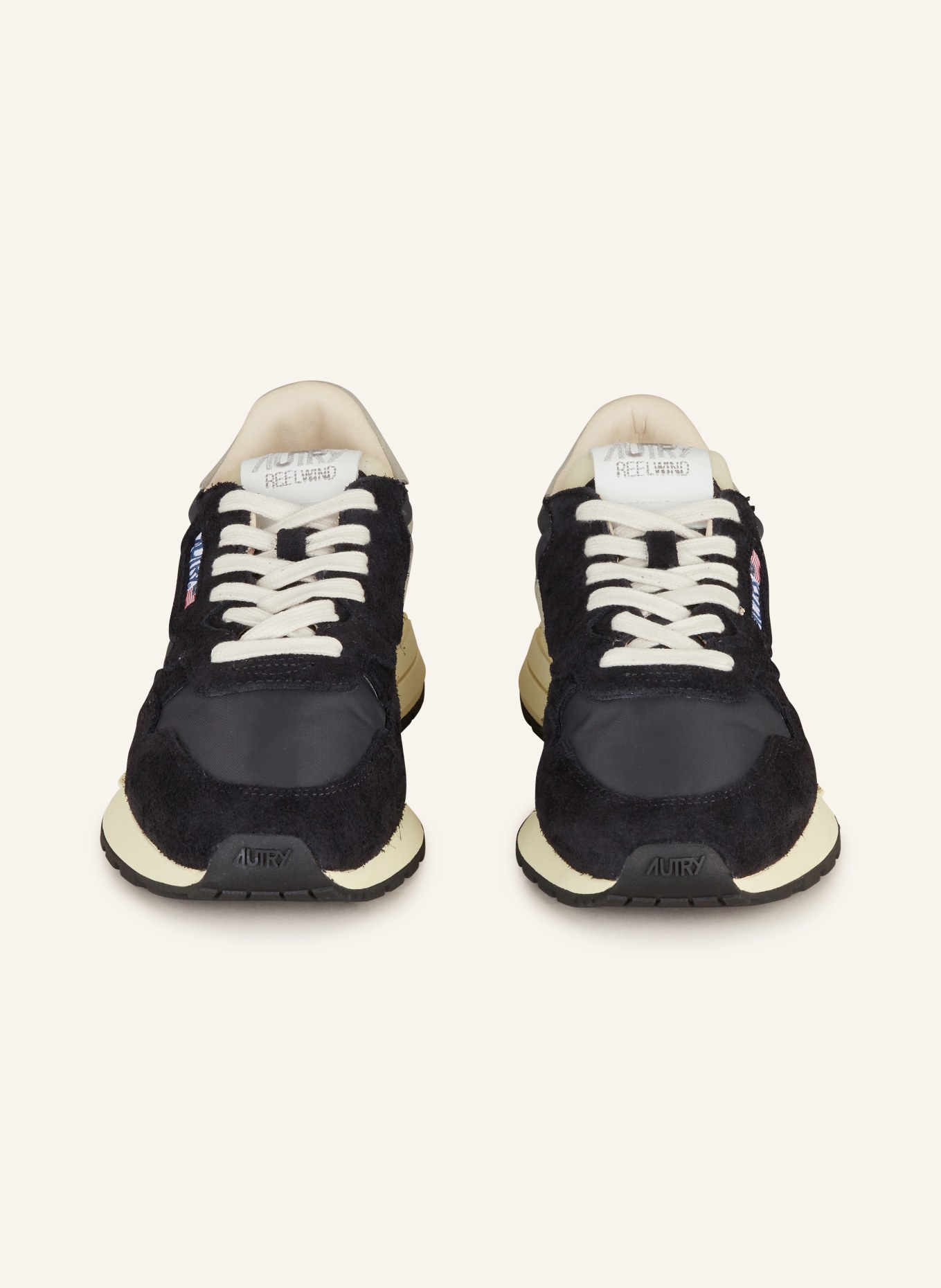 AUTRY Sneaker REELWIND LOW NYLON/CRACK, Farbe: SCHWARZ/ ECRU (Bild 3)