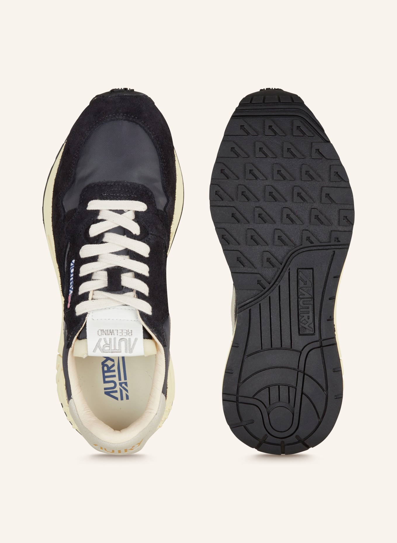 AUTRY Sneaker REELWIND LOW NYLON/CRACK, Farbe: SCHWARZ/ ECRU (Bild 5)