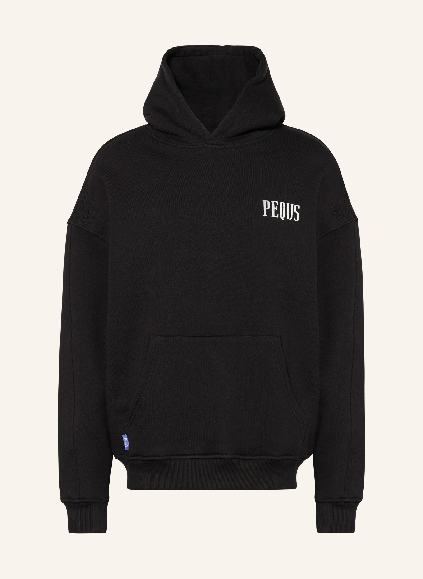 PEQUS Oversized hoodie, Color: BLACK (Image 1)
