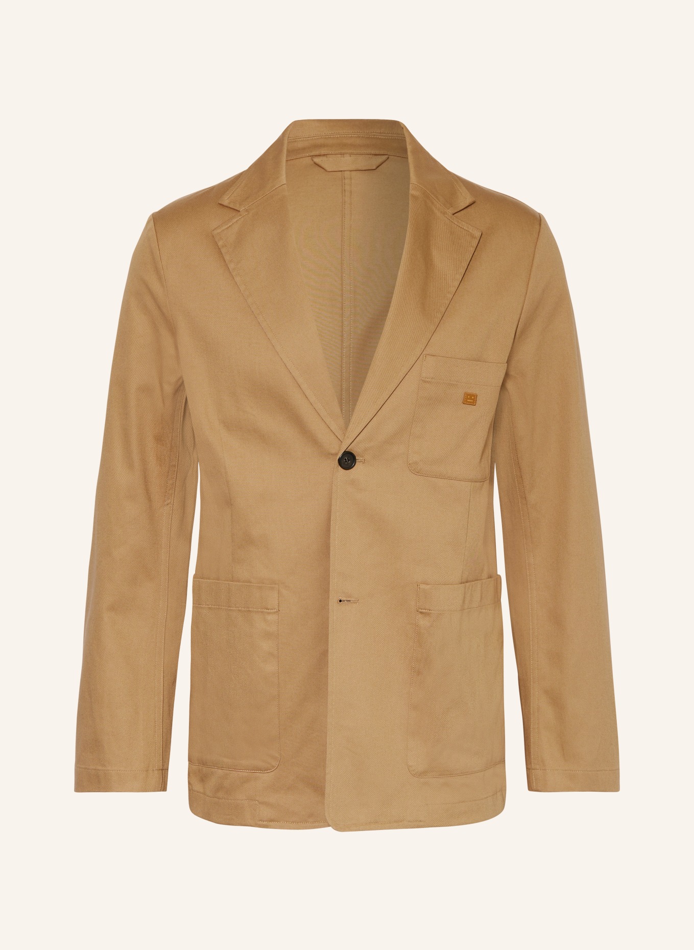 Acne Studios Tailored jacket regular fit, Color: CAMEL (Image 1)