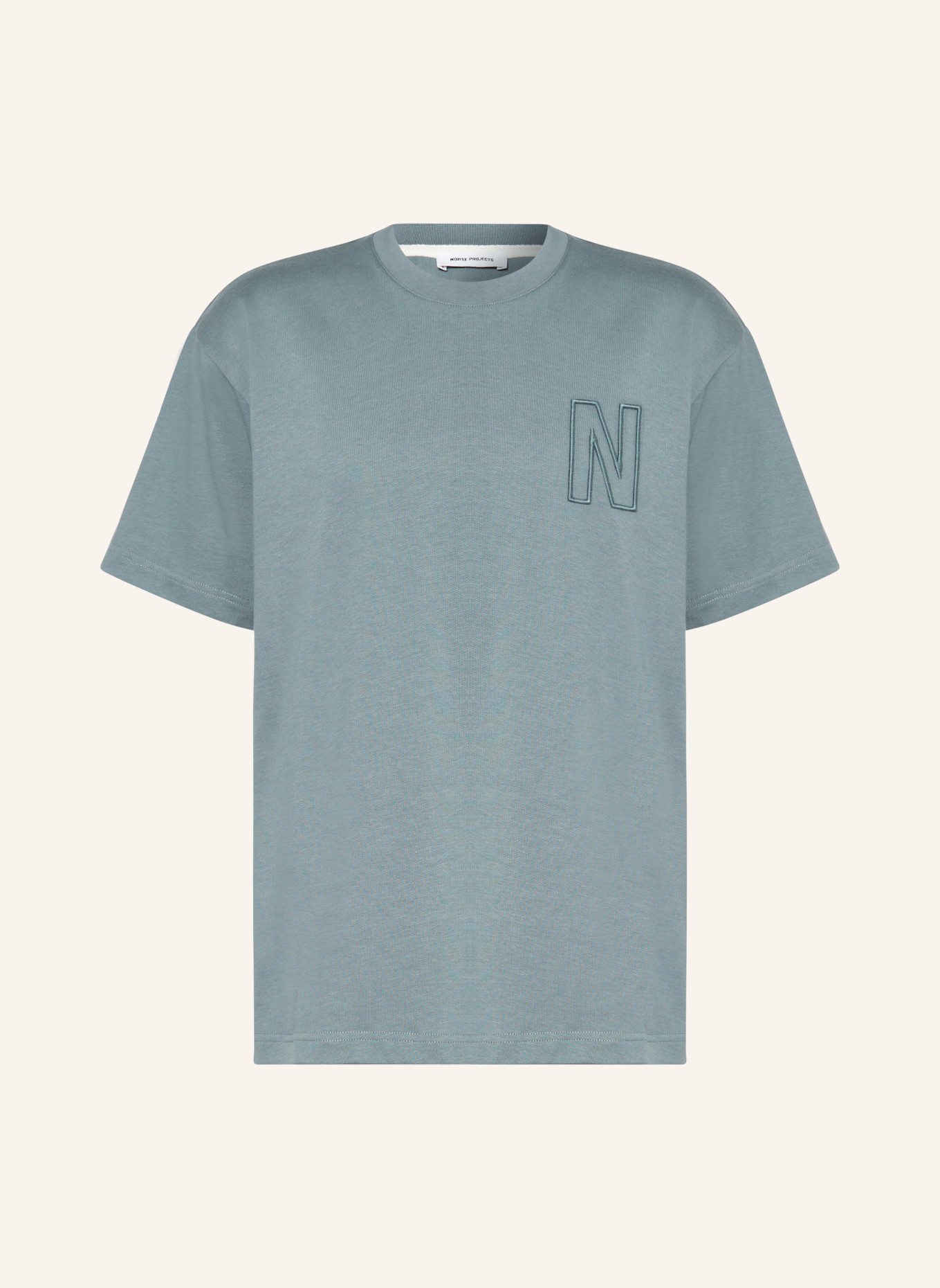 NORSE PROJECTS T-shirt SIMON, Kolor: JASNONIEBIESKI (Obrazek 1)
