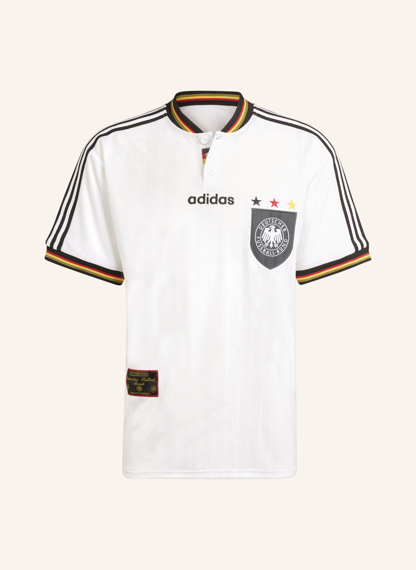 adidas Originals Home jersey DEUTSCHLAND 1996, Color: WHITE (Image 1)