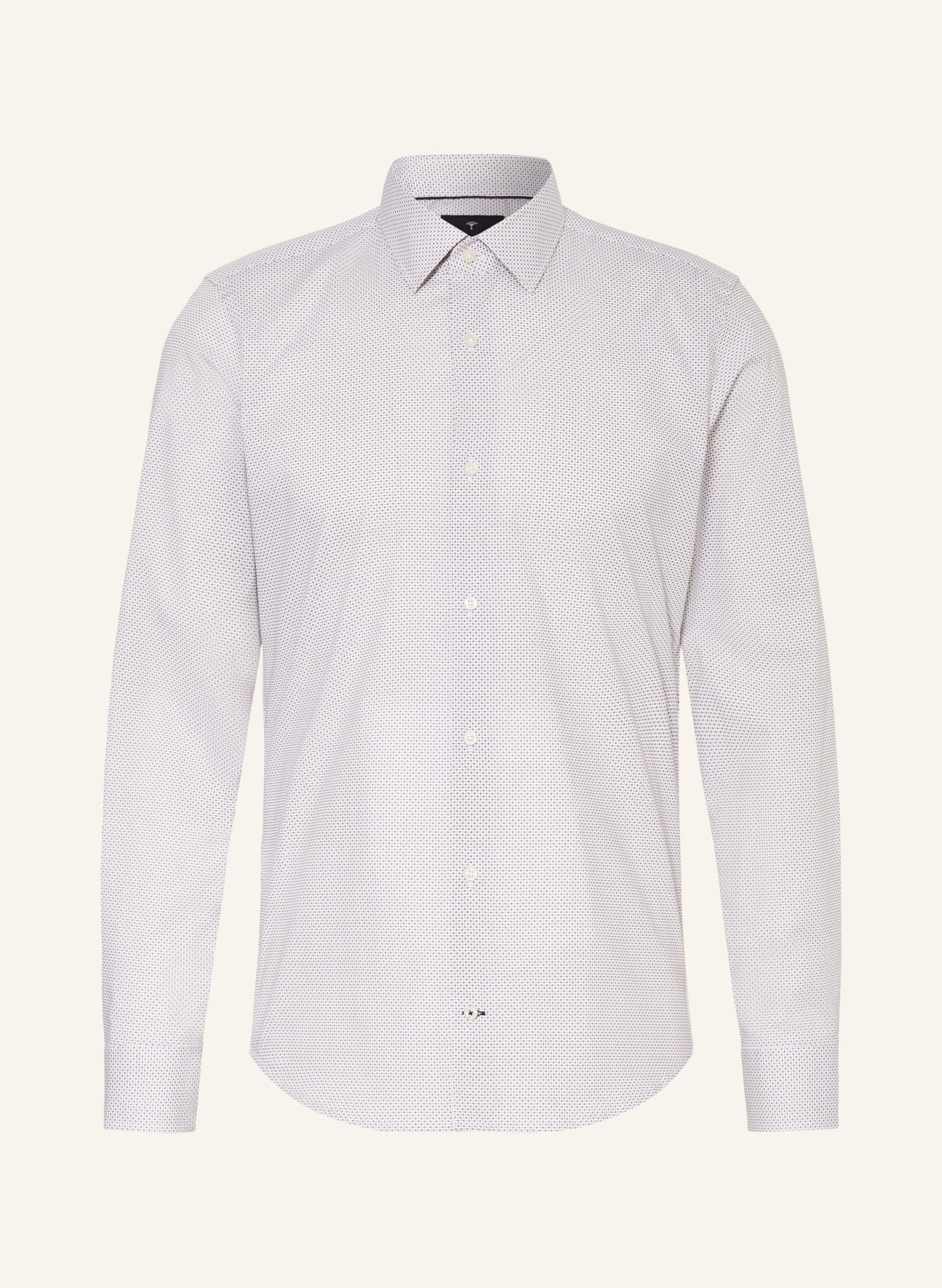 JOOP! Shirt slim fit, Color: WHITE/ TAUPE (Image 1)