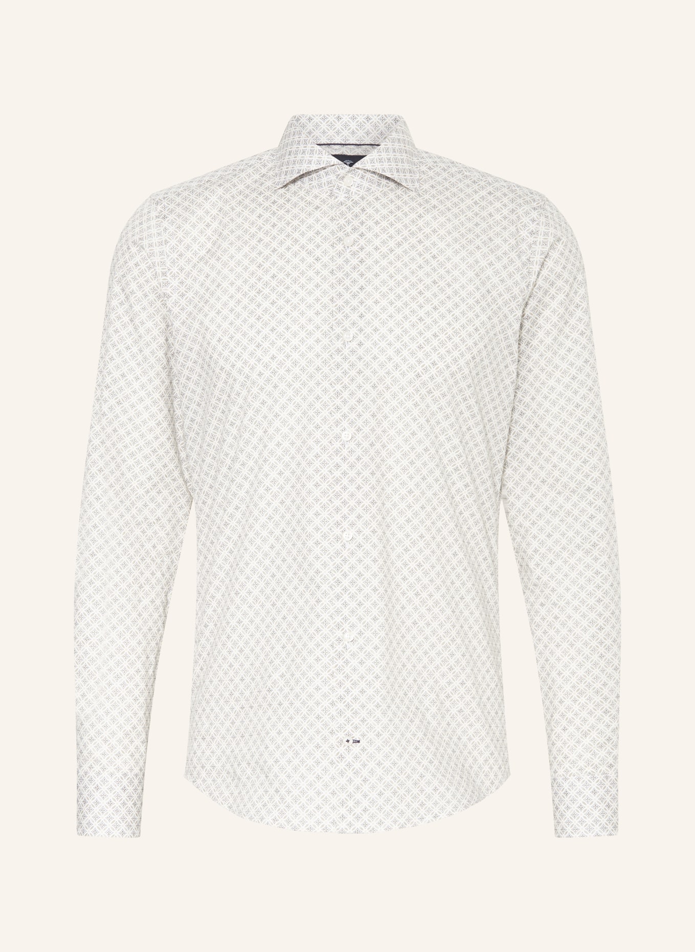 JOOP! Shirt slim fit, Color: WHITE/ TAUPE/ KHAKI (Image 1)