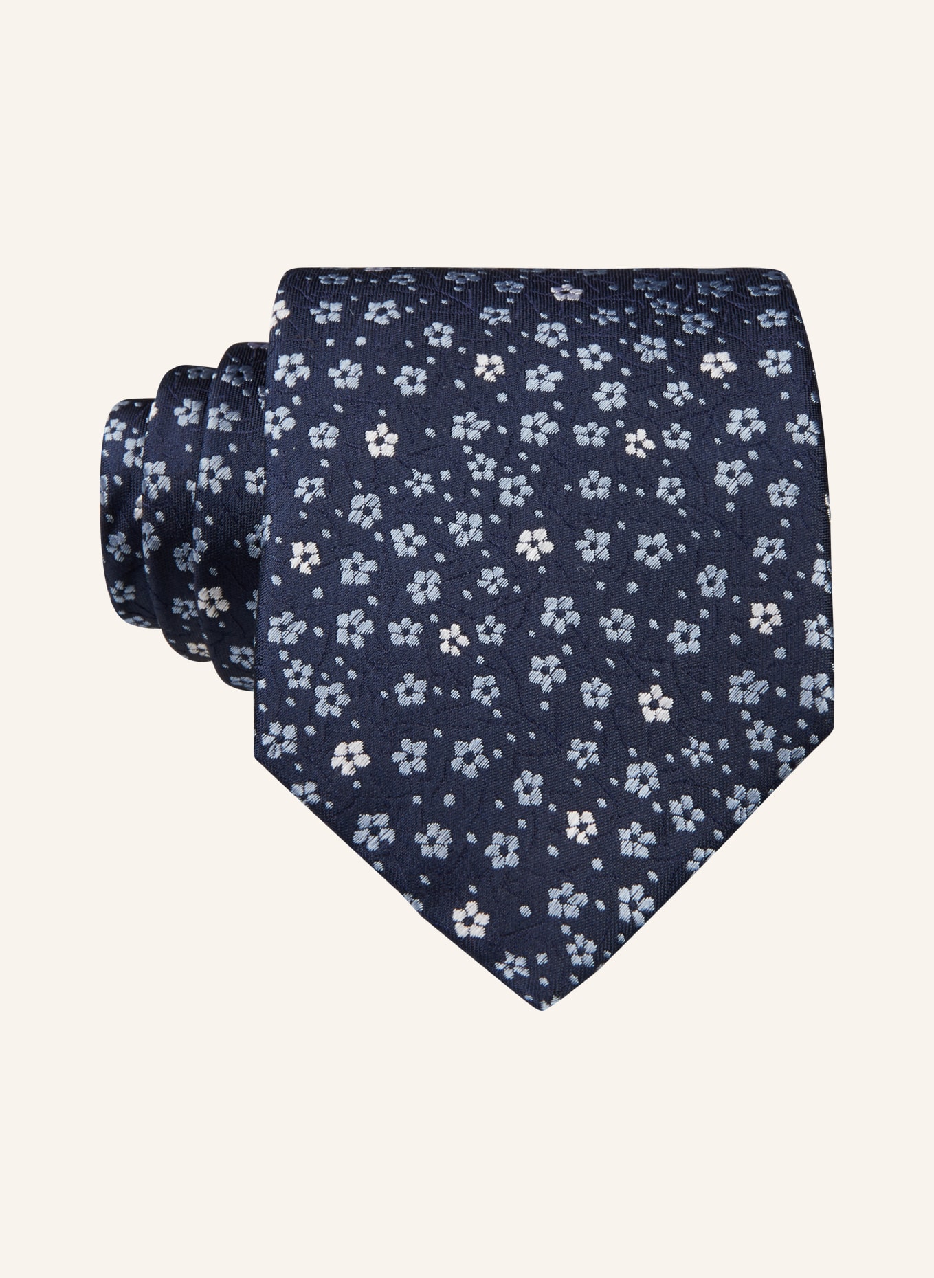 JOOP! Krawatte, Farbe: DUNKELBLAU/ HELLBLAU/ WEISS (Bild 1)