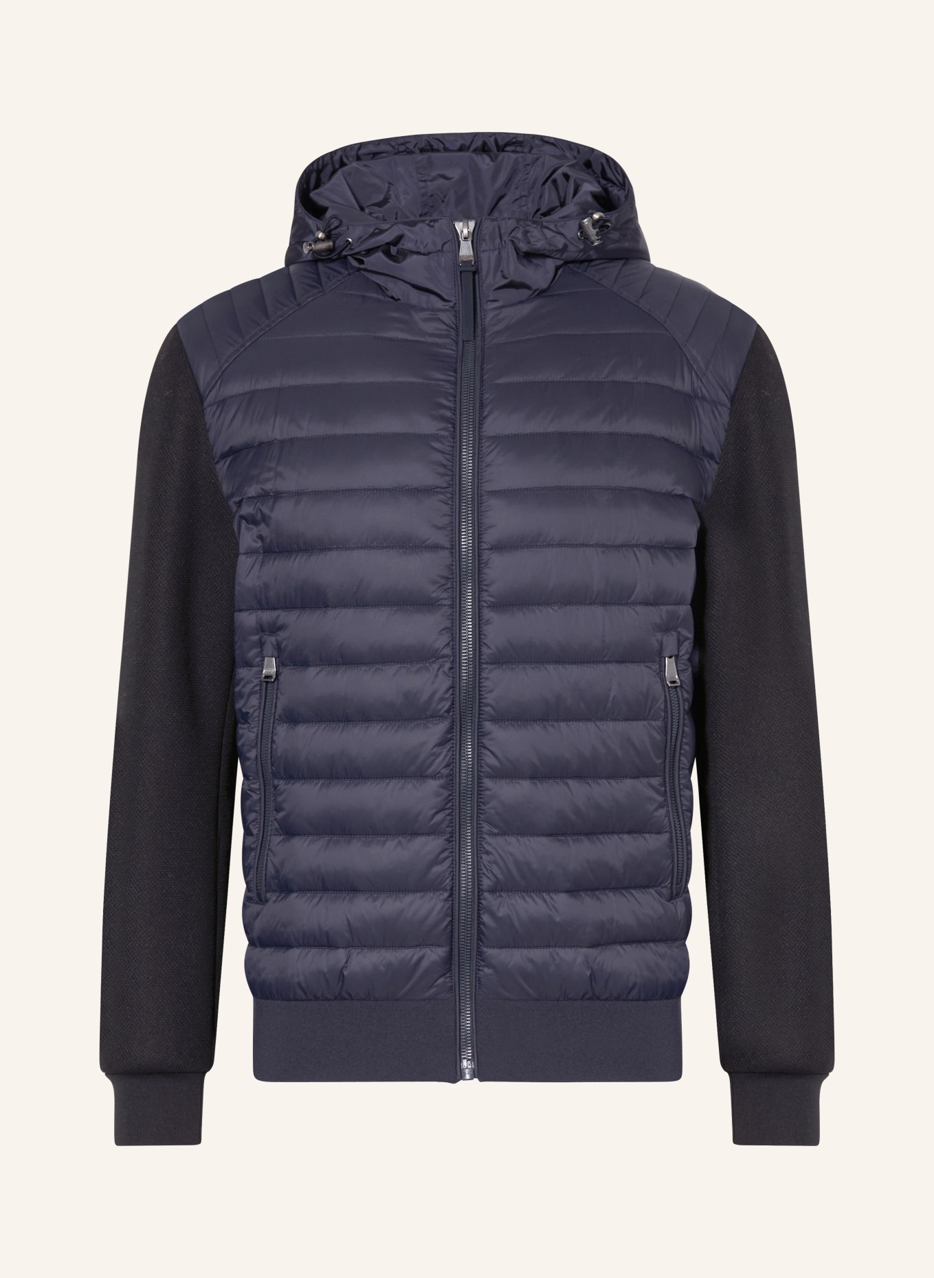 JOOP! JEANS Quilted jacket LOWIS in a material mix, Color: DARK BLUE (Image 1)
