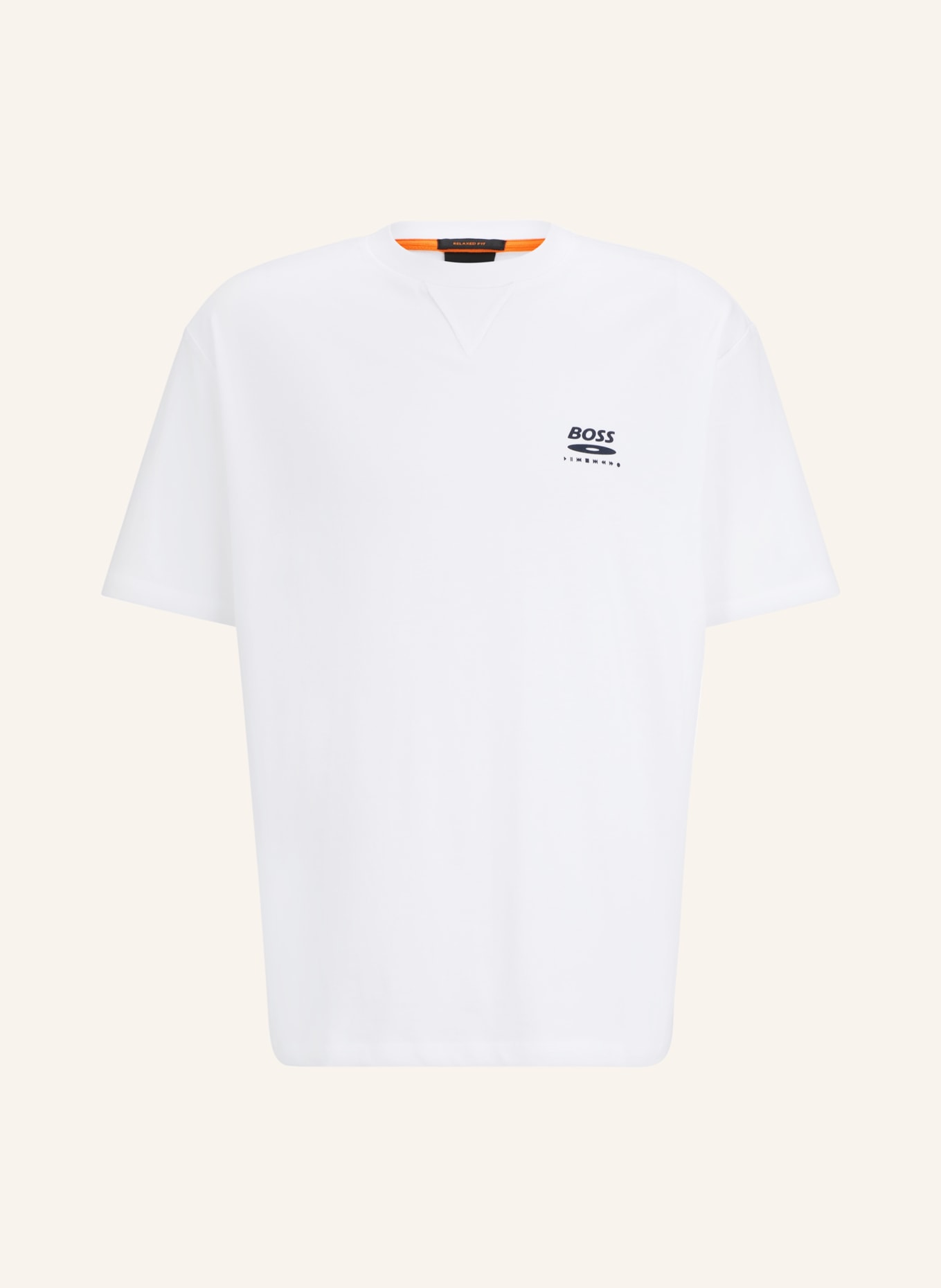 BOSS T-Shirt TEEMUSICY2K, Farbe: WEISS (Bild 1)
