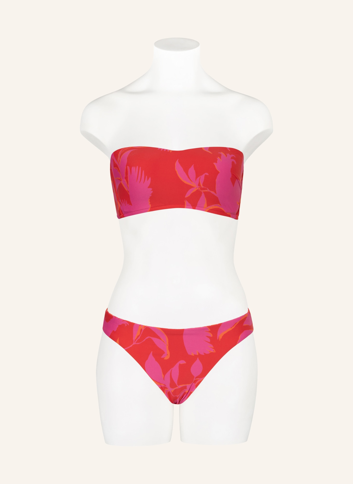 SEAFOLLY Reversible panty bikini bottoms BIRDS OF PARADISE, Color: RED/ PINK/ ORANGE (Image 2)
