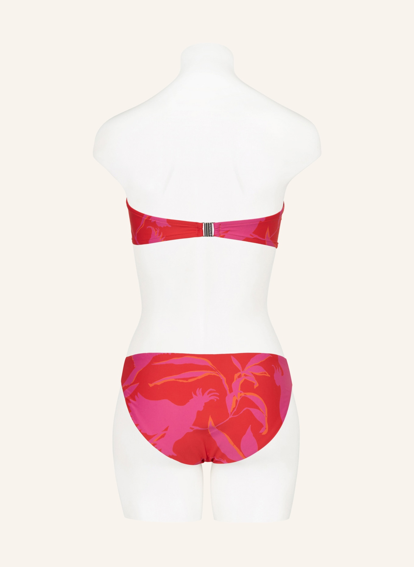SEAFOLLY Bandeau bikini bottoms, Color: RED/ PINK/ ORANGE (Image 3)