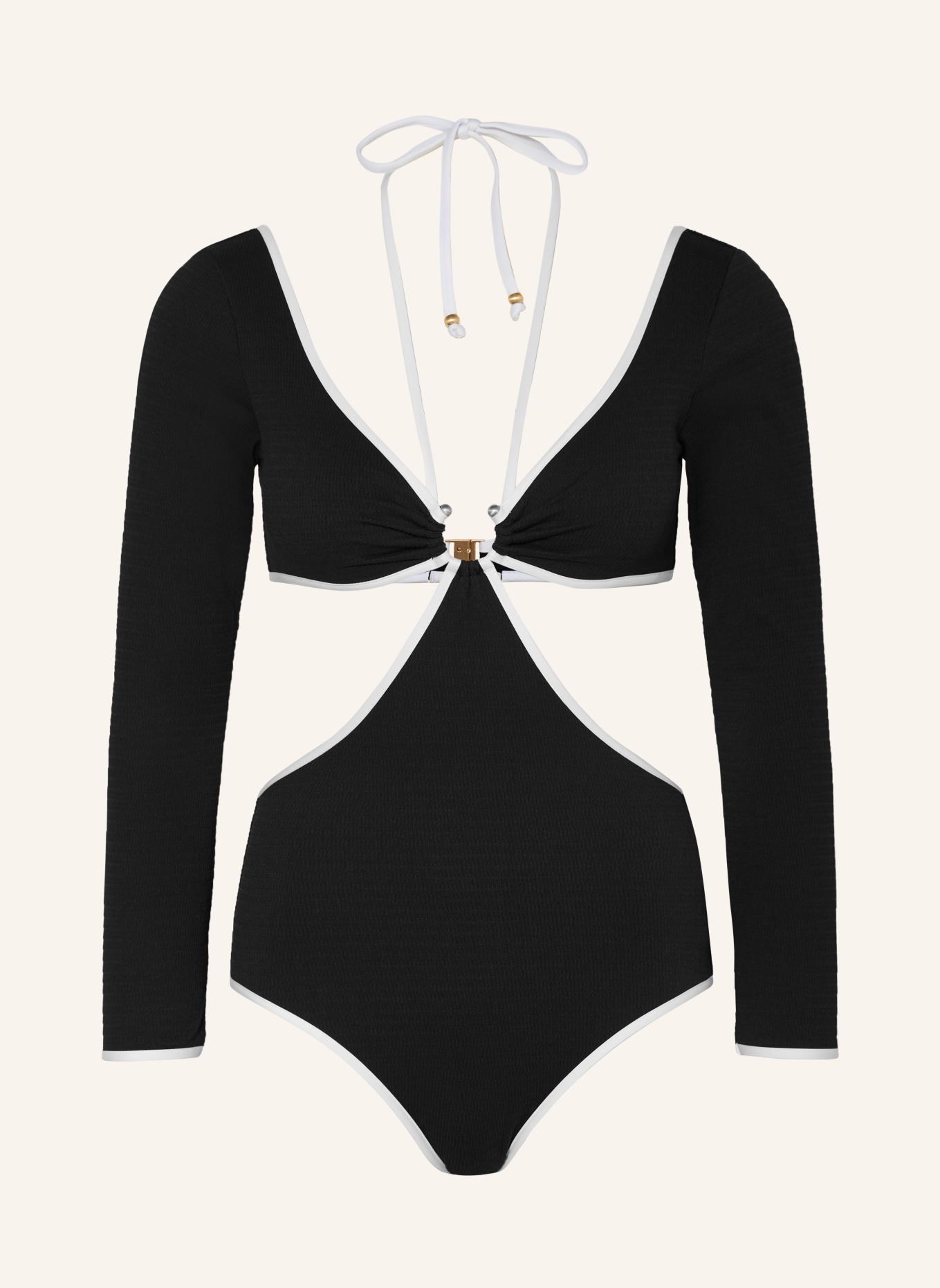 SEAFOLLY Monokini BEACH BOUND, Color: BLACK (Image 1)