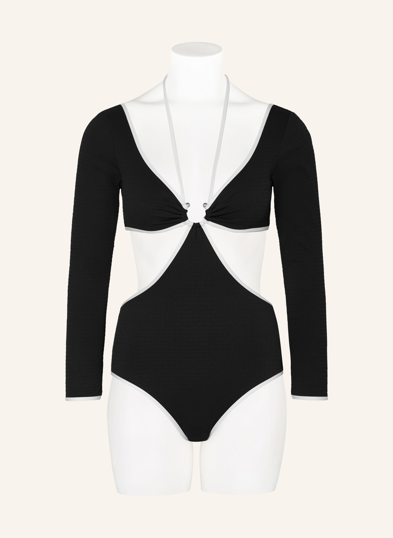 SEAFOLLY Monokini BEACH BOUND, Color: BLACK (Image 2)