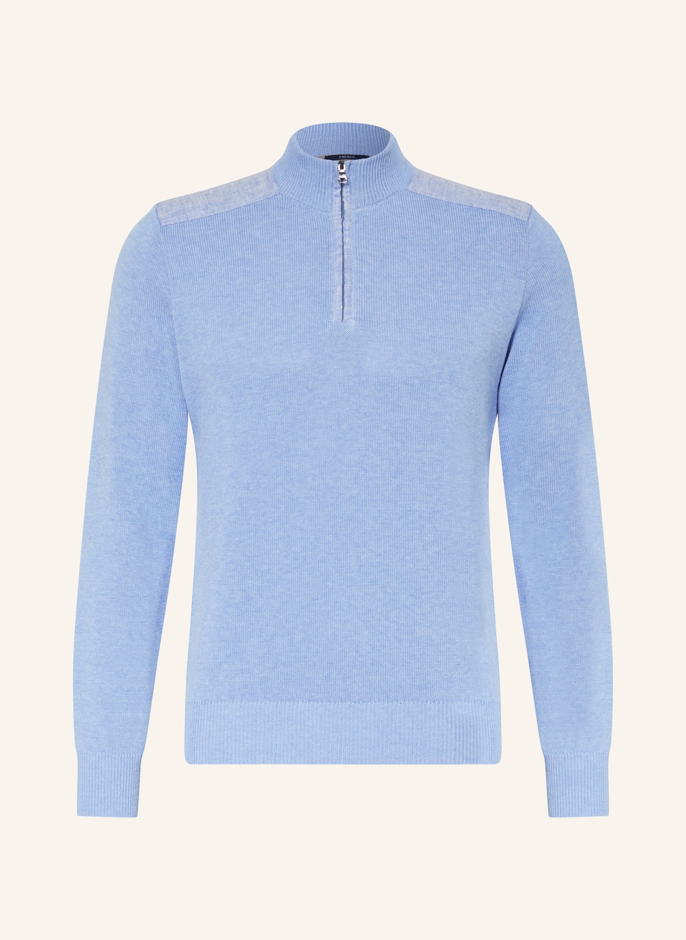 PAUL & SHARK Half-zip sweater, Color: LIGHT BLUE (Image 1)