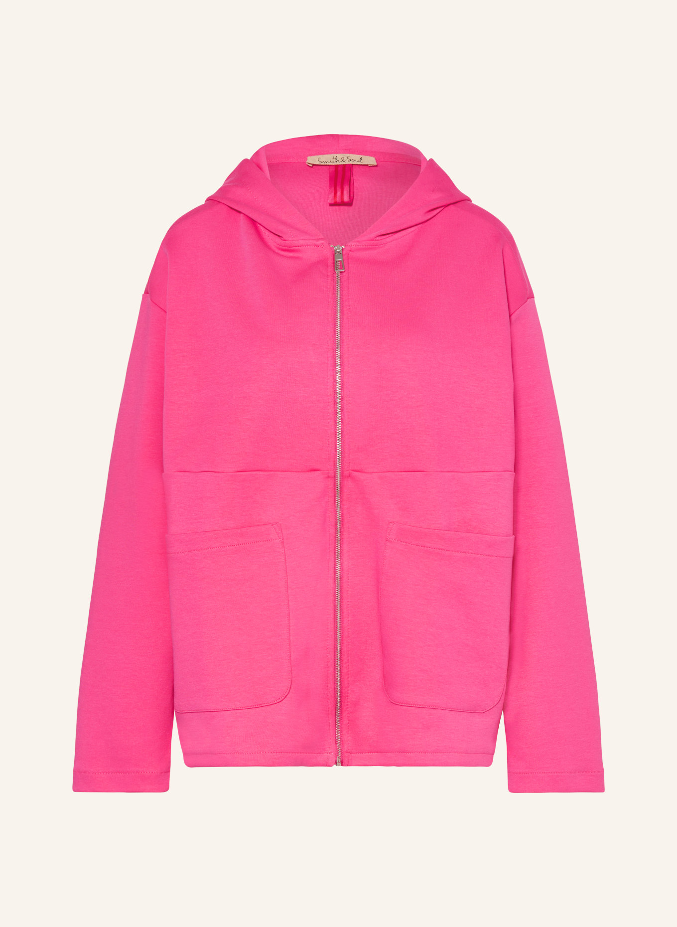Smith & Soul Jersey jacket, Color: PINK (Image 1)