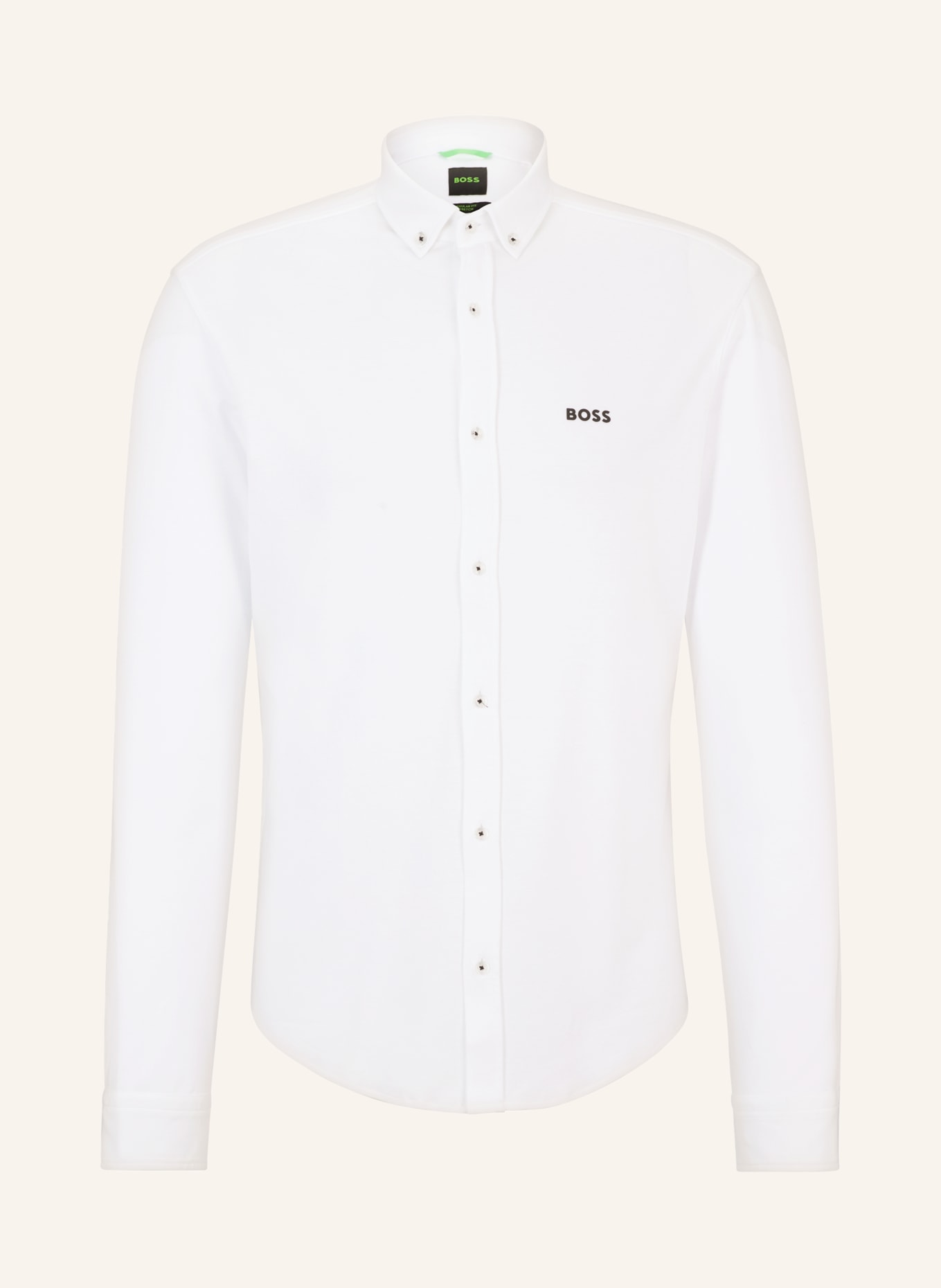 BOSS Jersey shirt MOTION regular fit, Color: WHITE (Image 1)