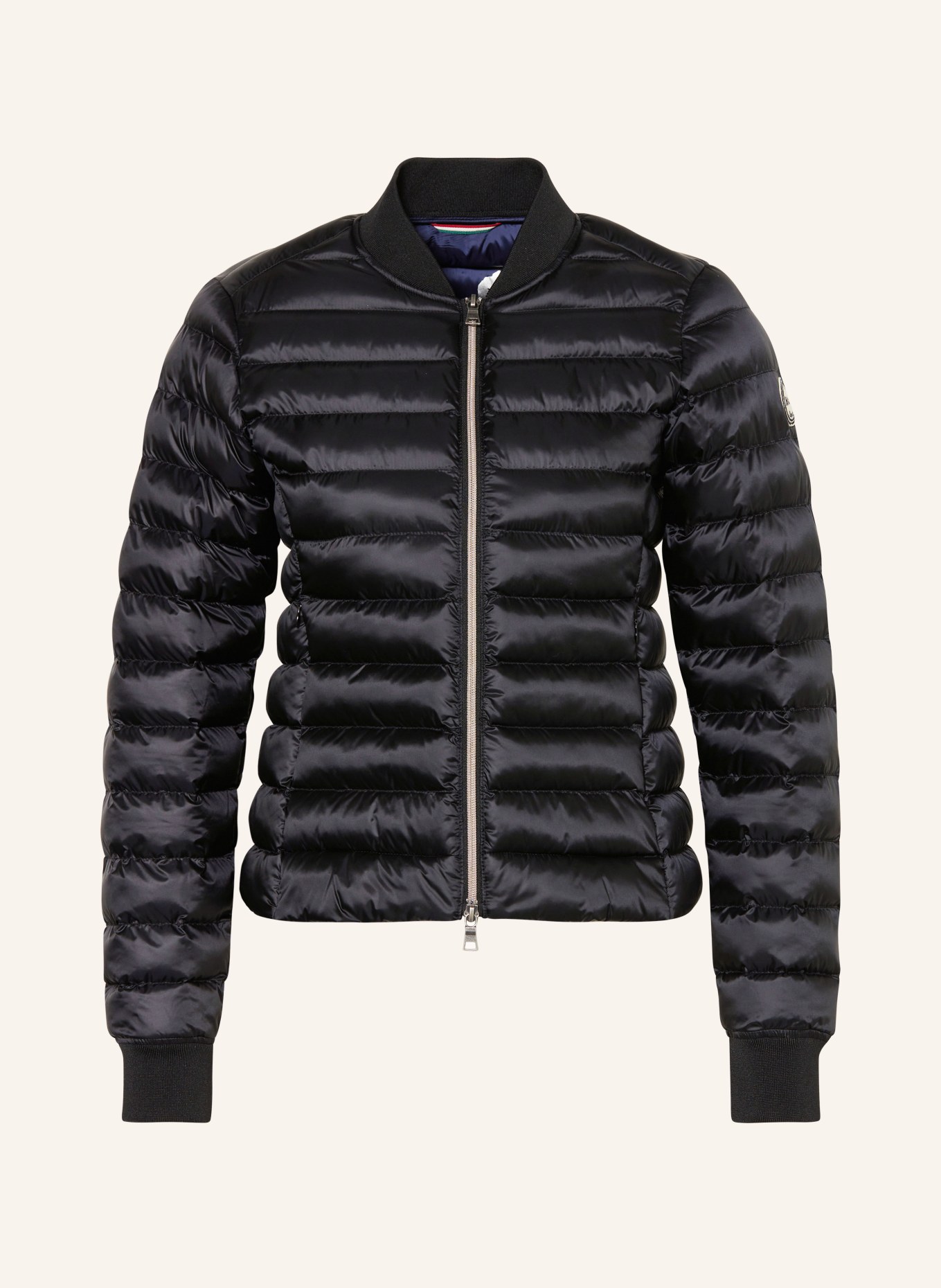 No.1 Como Quilted jacket VENEDIG, Color: BLACK (Image 1)