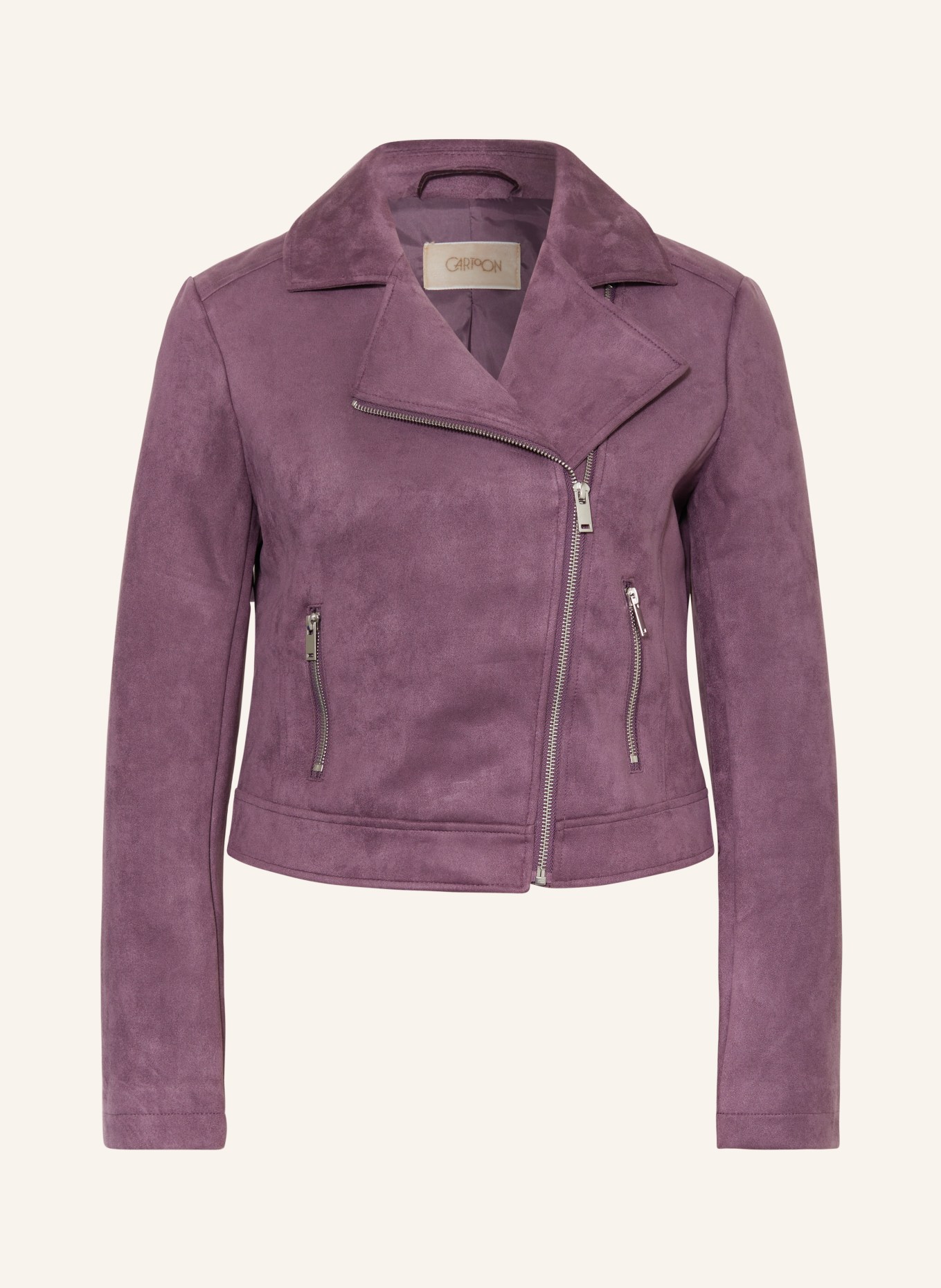 CARTOON Jacket in leather look, Color: LIGHT PURPLE (Image 1)