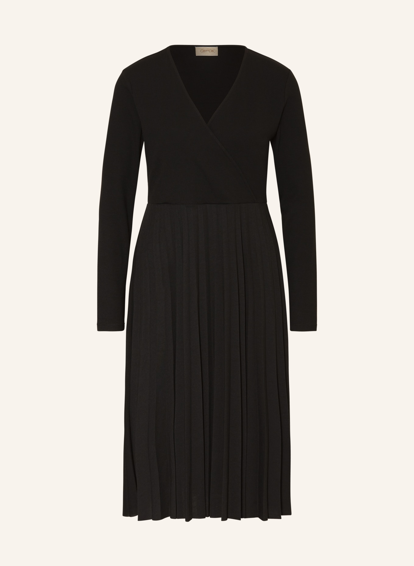 CARTOON Jersey dress, Color: BLACK (Image 1)