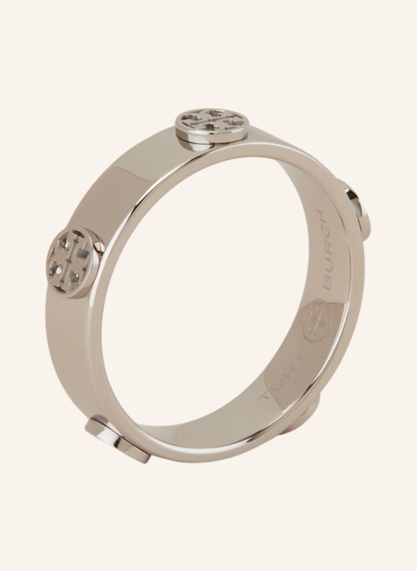 TORY BURCH Ring MILLER STUD, Color: SILVER (Image 2)