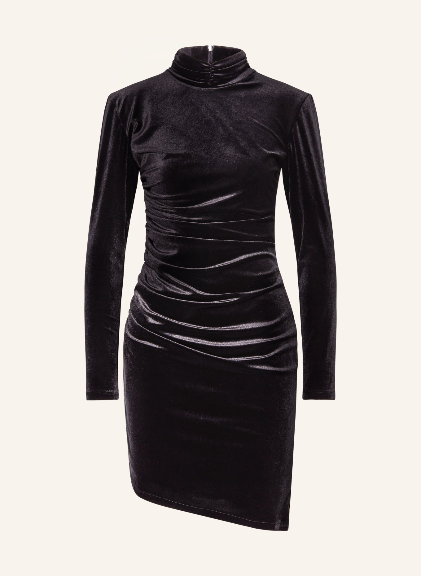 JUNE FRIDAYS Velvet dress, Color: BLACK (Image 1)