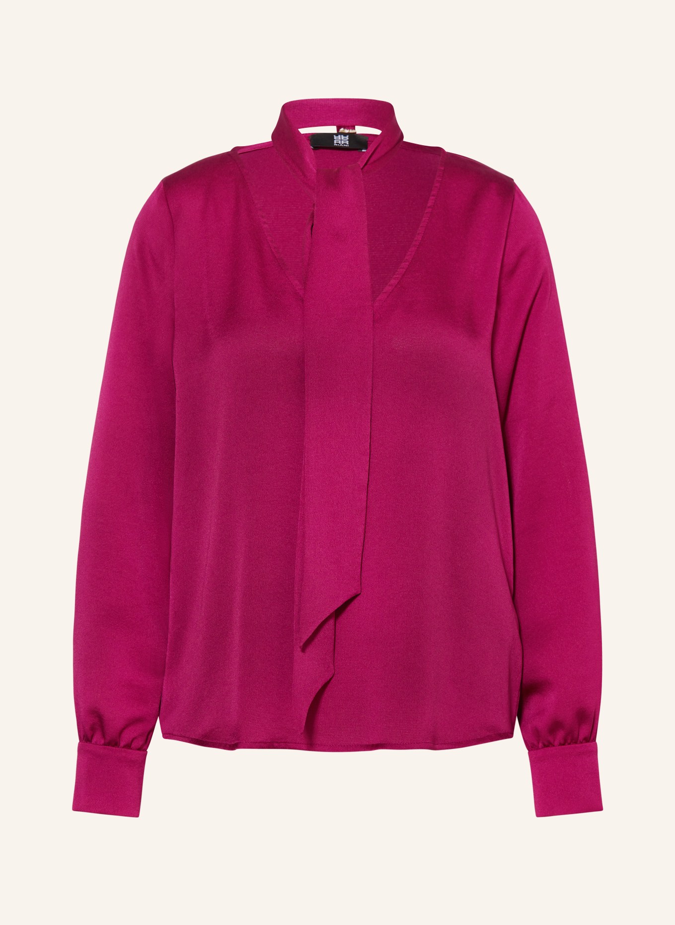 RIANI Shirt blouse with detachable bow, Color: FUCHSIA (Image 1)