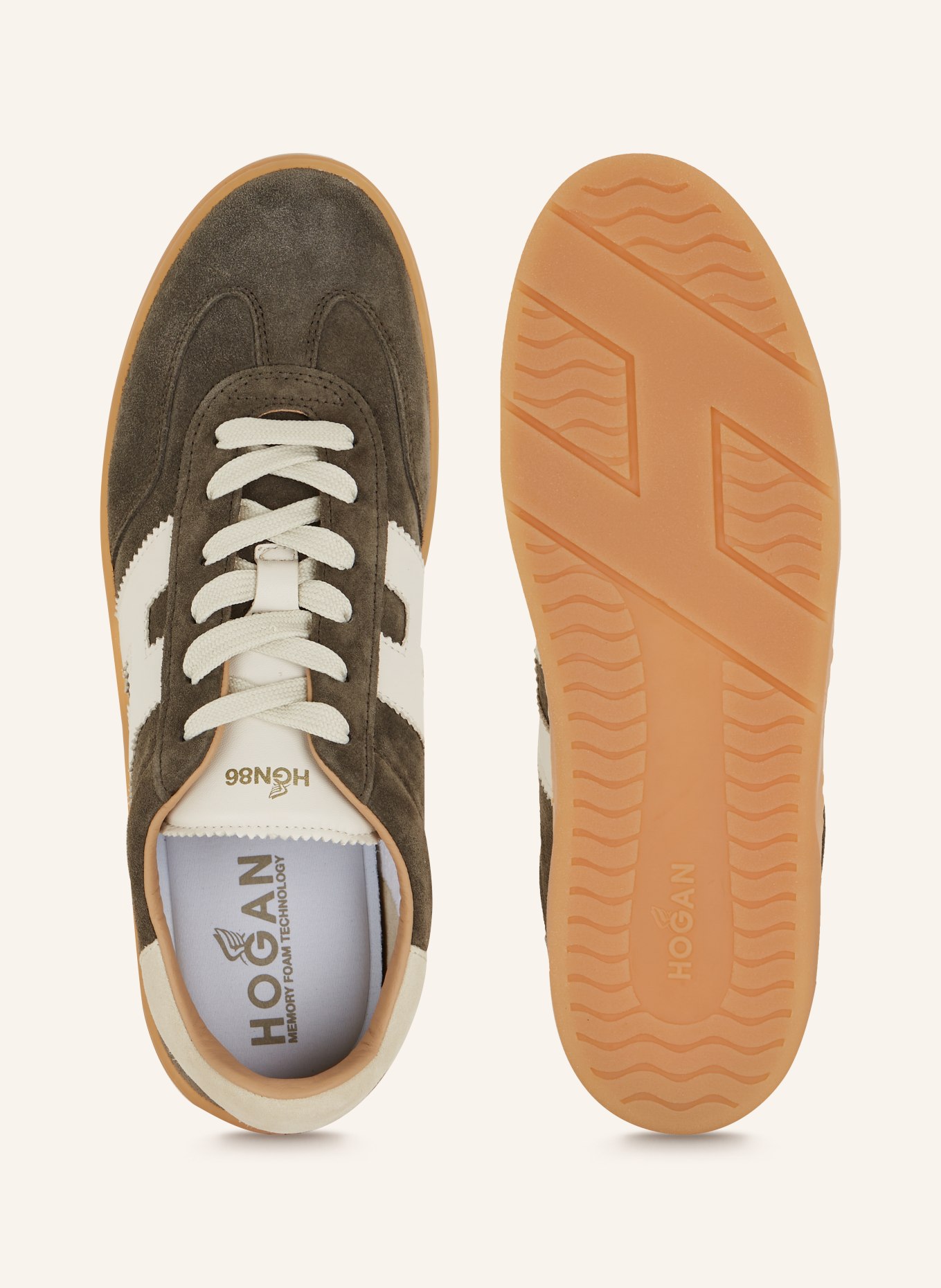 HOGAN Sneakersy HOGAN COOL, Kolor: SZARY/ BIAŁY (Obrazek 5)