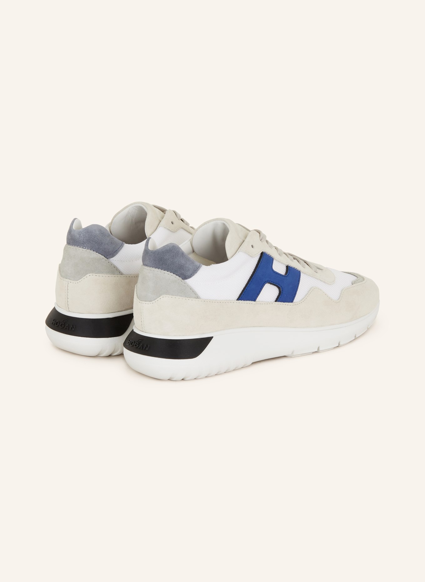 HOGAN Sneaker HOGAN INTERACTIVE3, Farbe: WEISS/ HELLGRAU/ BLAU (Bild 2)