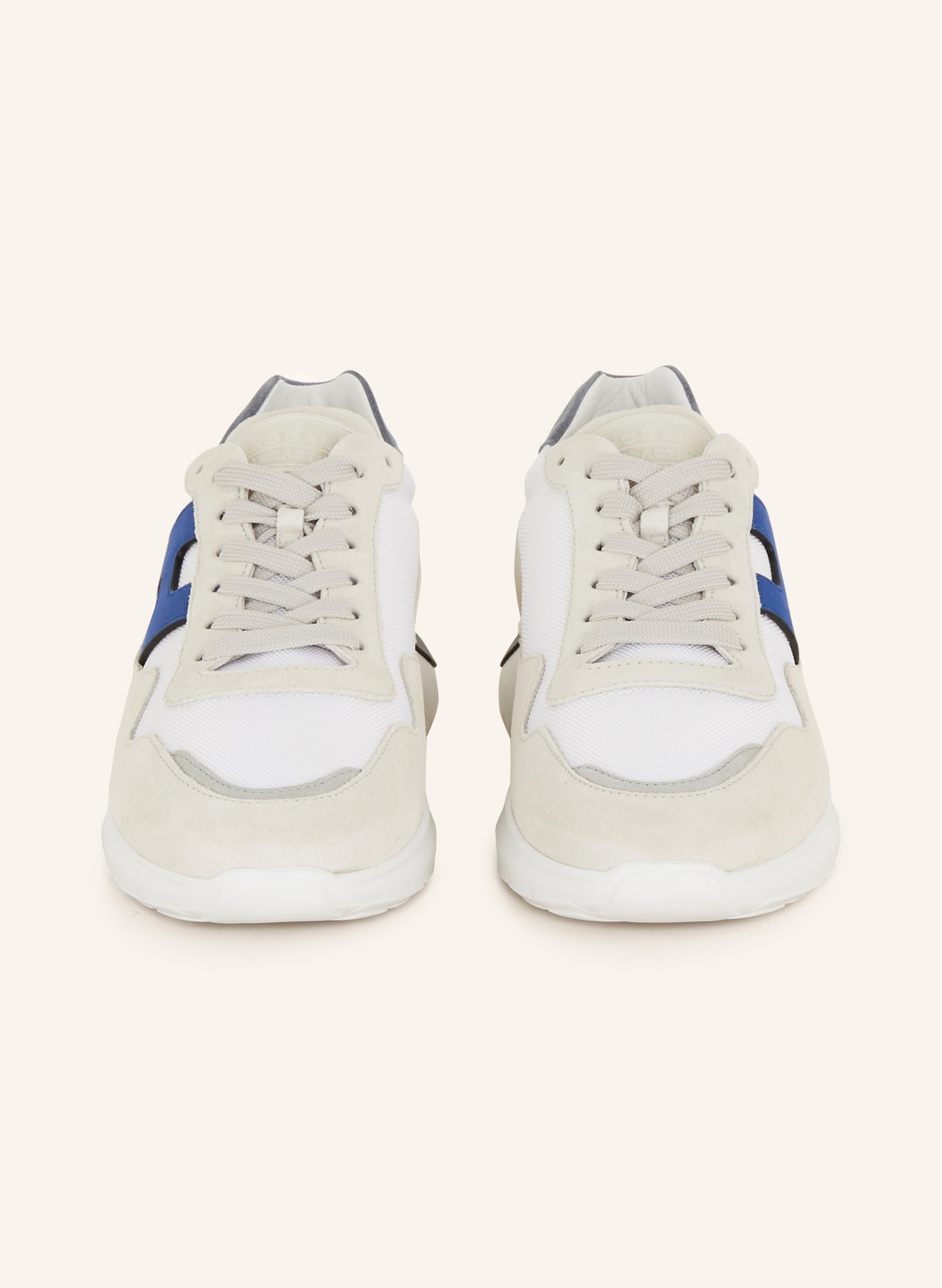 HOGAN Sneakers HOGAN INTERACTIVE3, Color: WHITE/ LIGHT GRAY/ BLUE (Image 3)