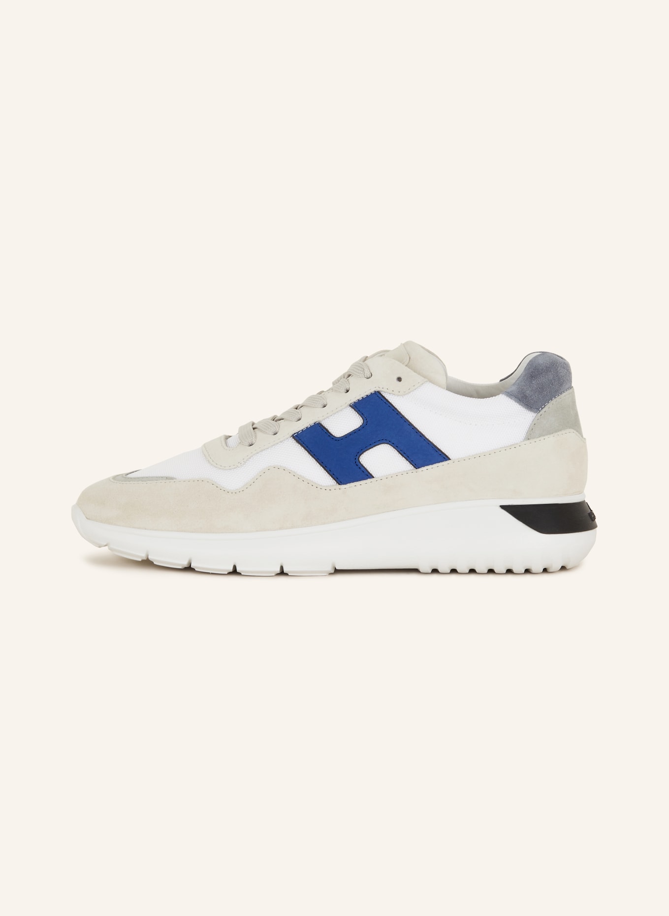 HOGAN Sneakers HOGAN INTERACTIVE3, Color: WHITE/ LIGHT GRAY/ BLUE (Image 4)