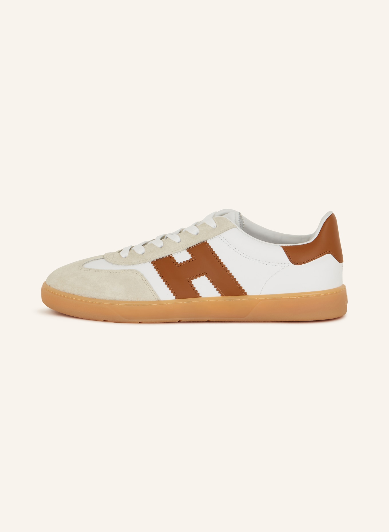 HOGAN Sneakers HOGAN COOL, Color: WHITE/ BROWN/ BEIGE (Image 4)