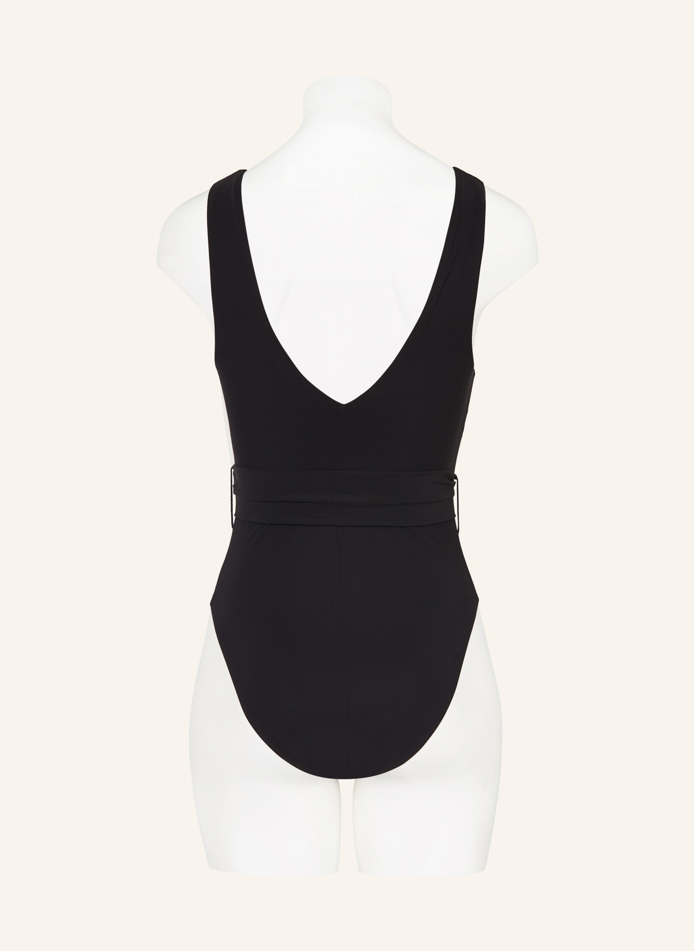 TORY BURCH Swimsuit MILLER with UV protection 50+, Color: BLACK (Image 3)