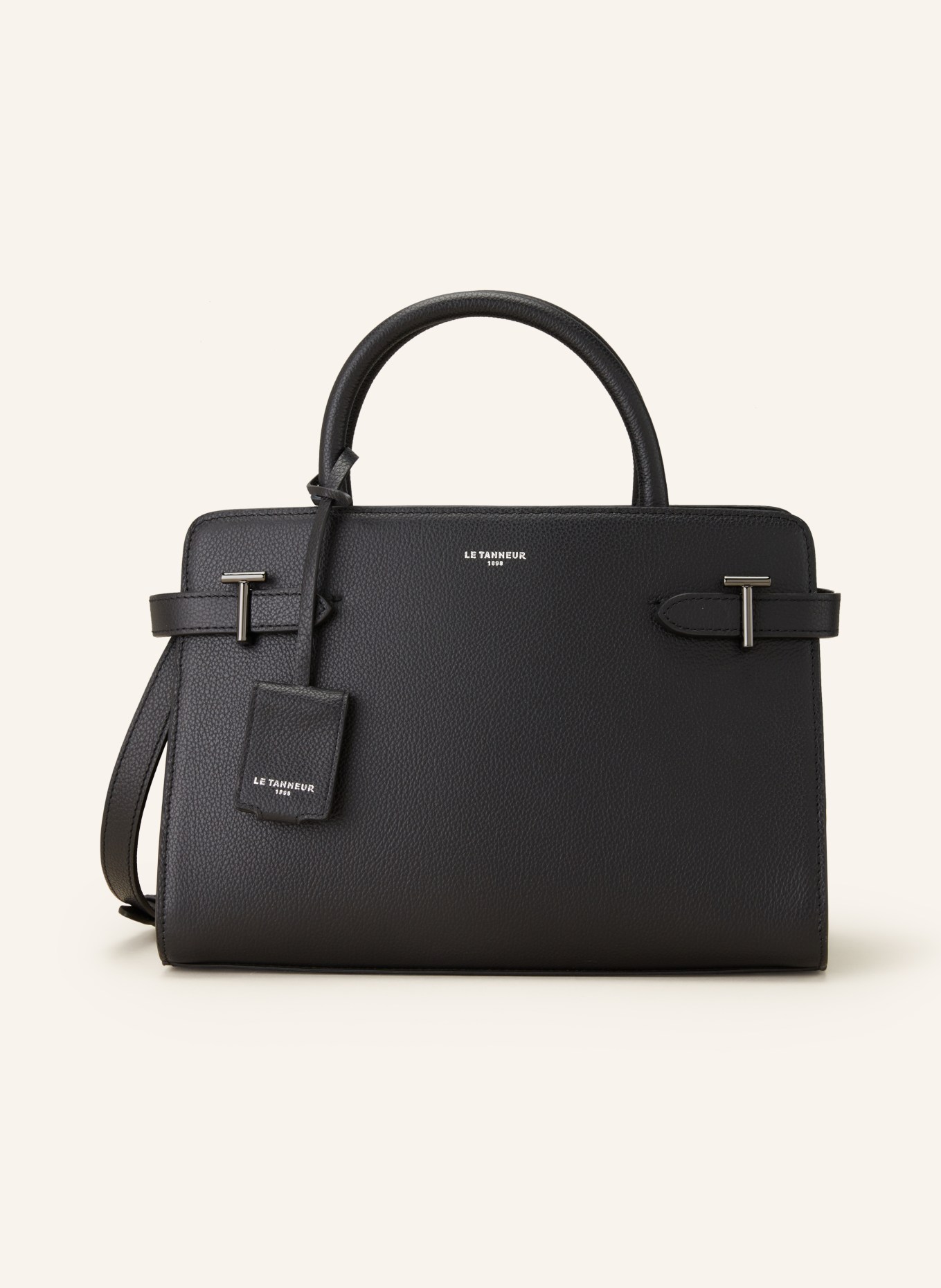 LE TANNEUR Handbag EMILIE, Color: BLACK (Image 1)