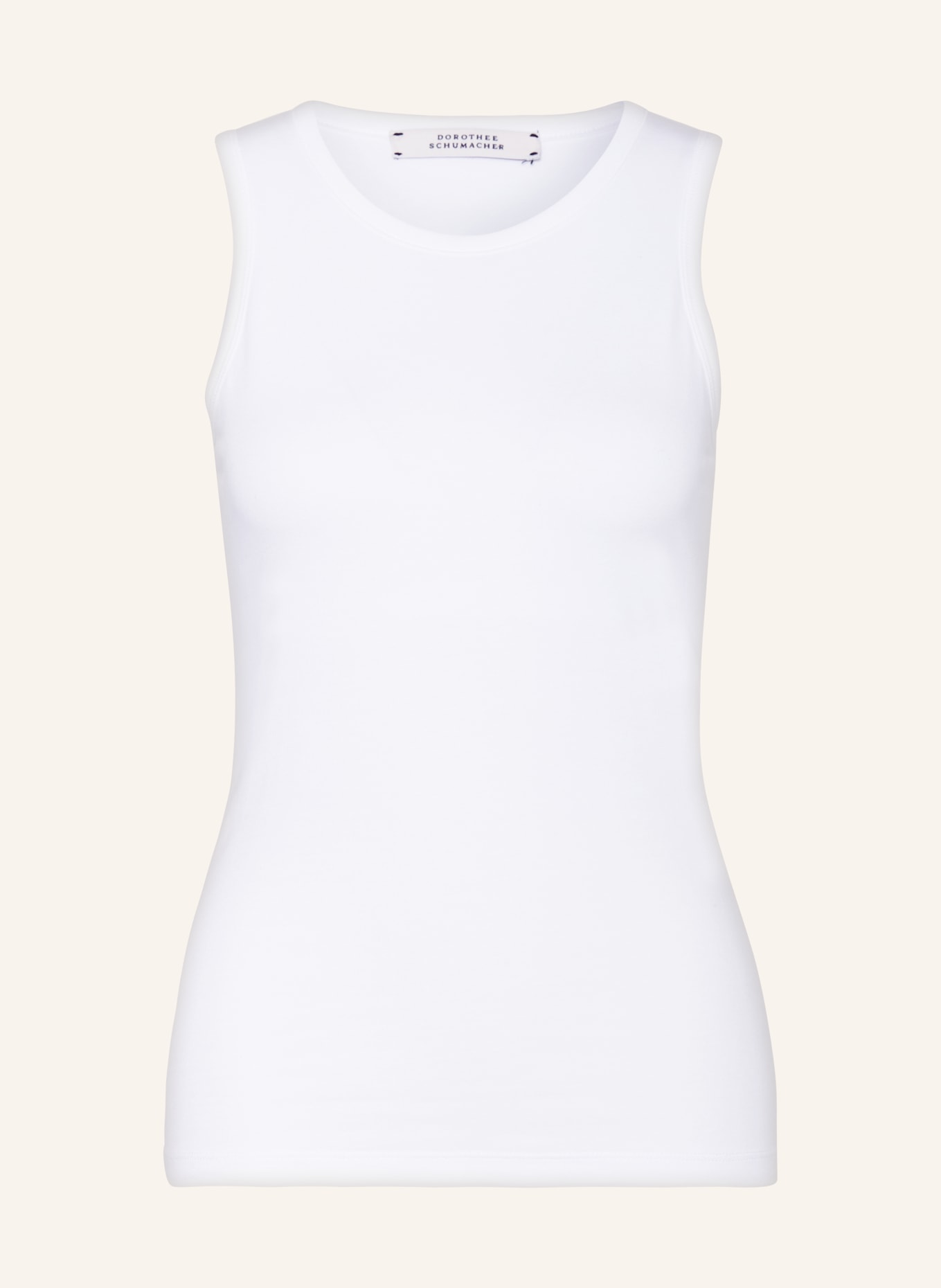 DOROTHEE SCHUMACHER Tank top, Color: WHITE (Image 1)