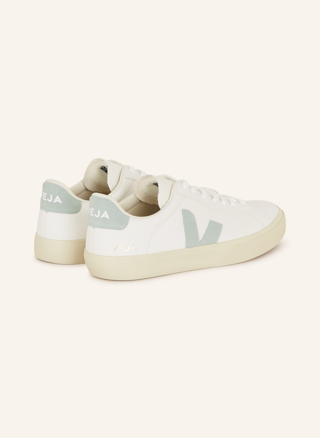 VEJA Sneakers CAMPO, Color: WHITE/ MINT (Image 2)