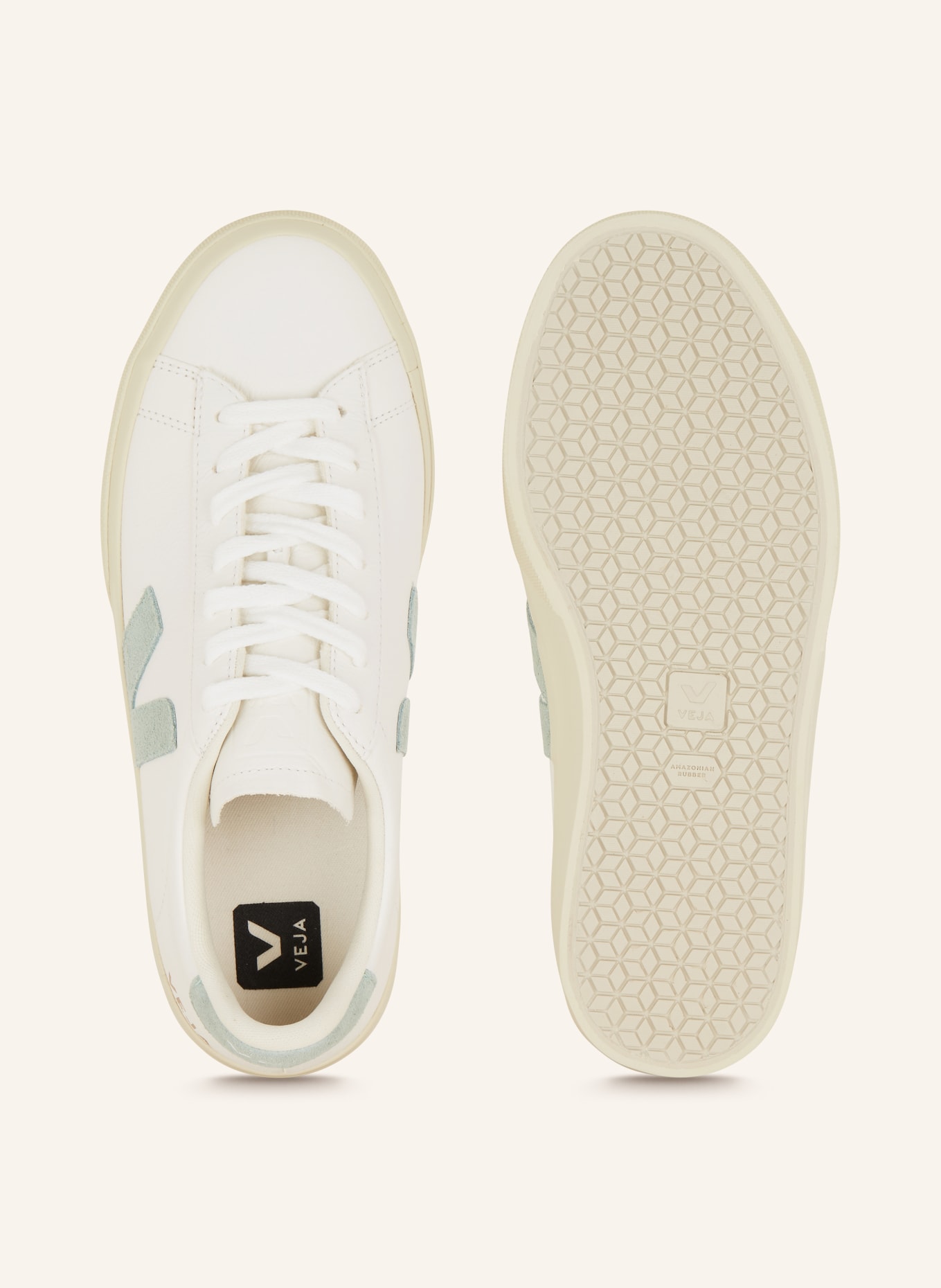 VEJA Sneakers CAMPO, Color: WHITE/ MINT (Image 5)