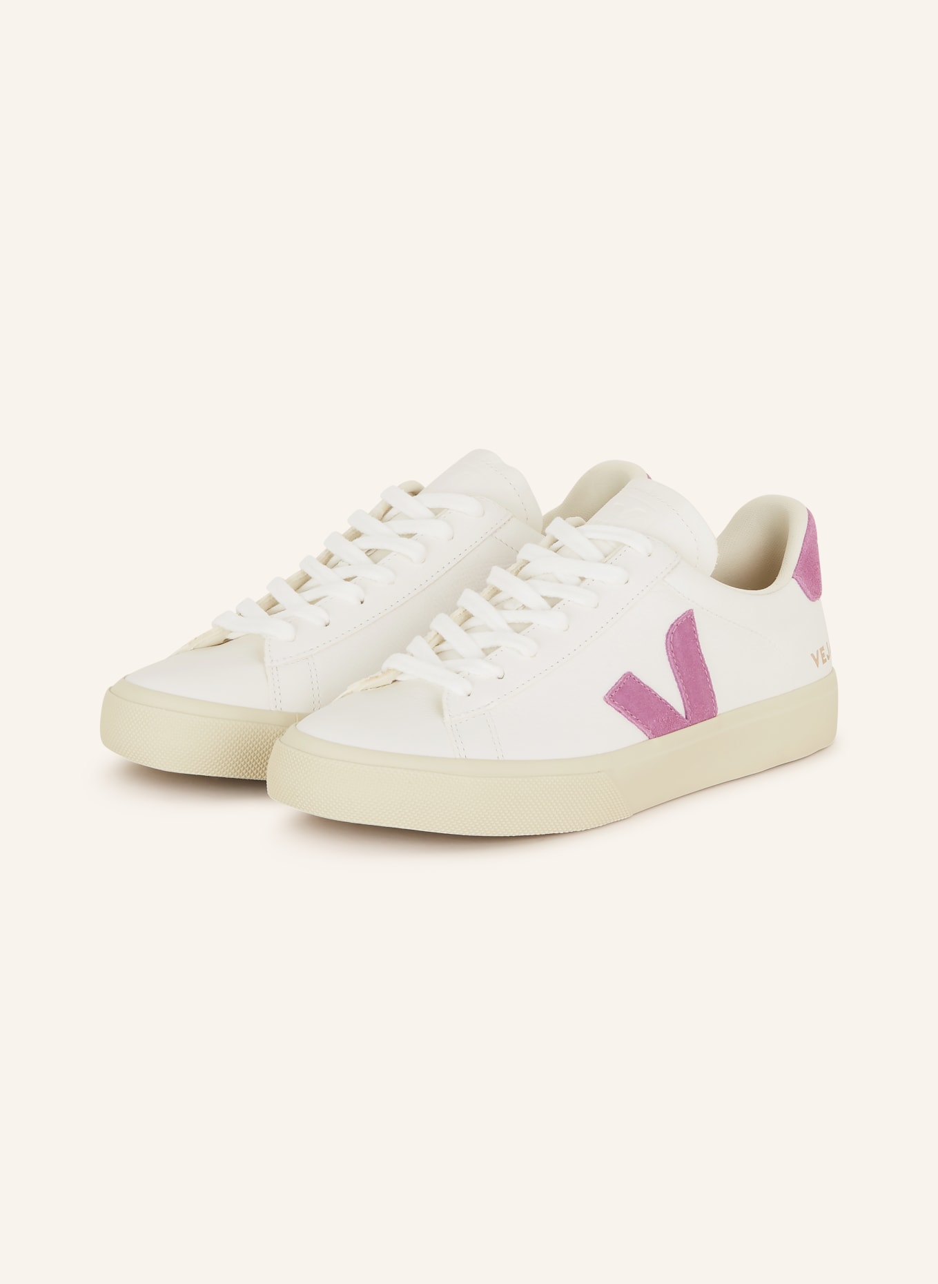 VEJA Sneakers CAMPO, Color: WHITE/ PURPLE (Image 1)