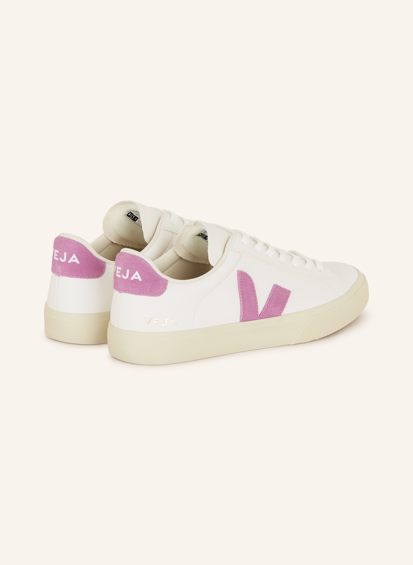 VEJA Sneakers CAMPO, Color: WHITE/ PURPLE (Image 2)