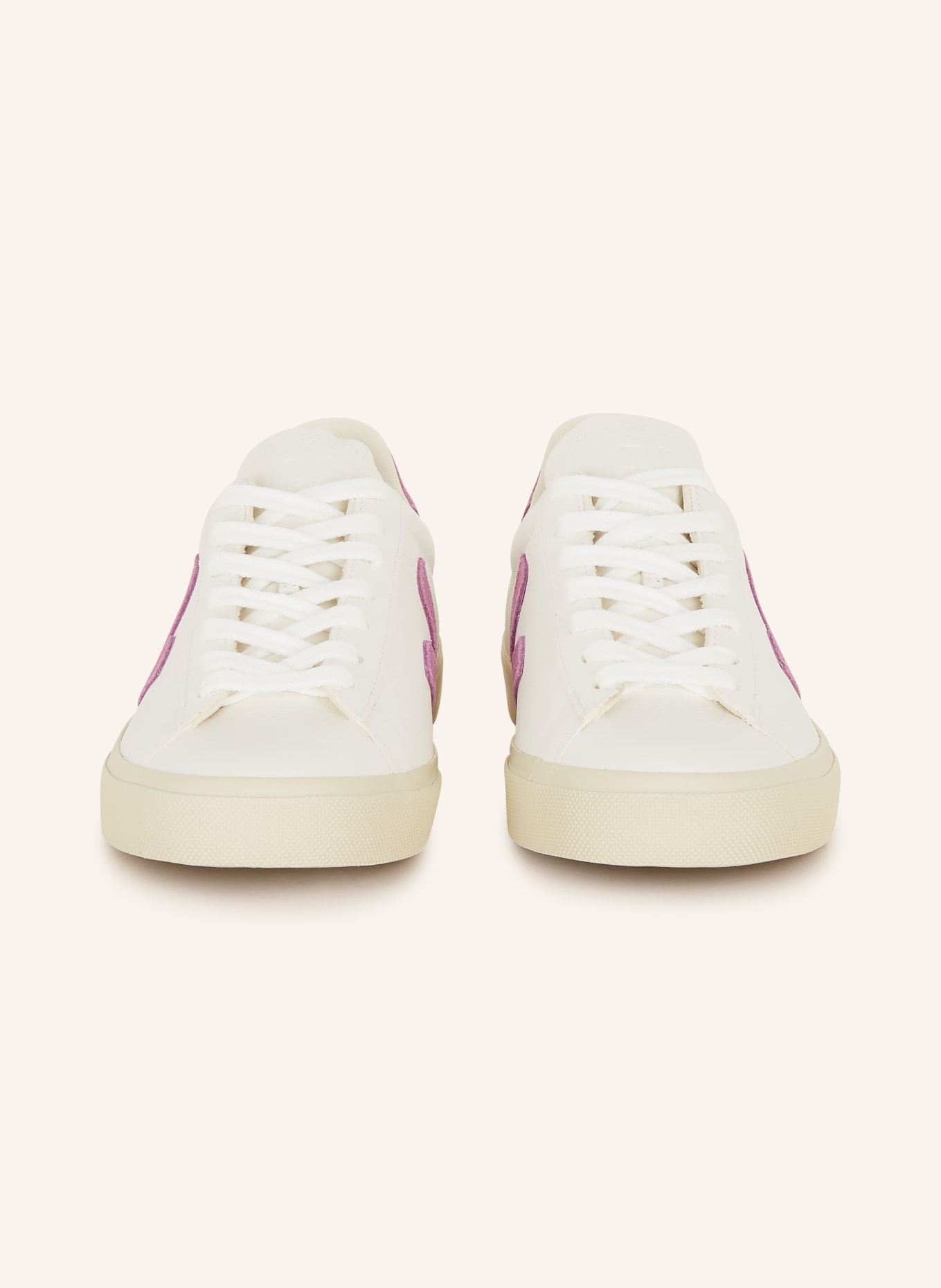 VEJA Sneaker CAMPO, Farbe: WEISS/ LILA (Bild 3)