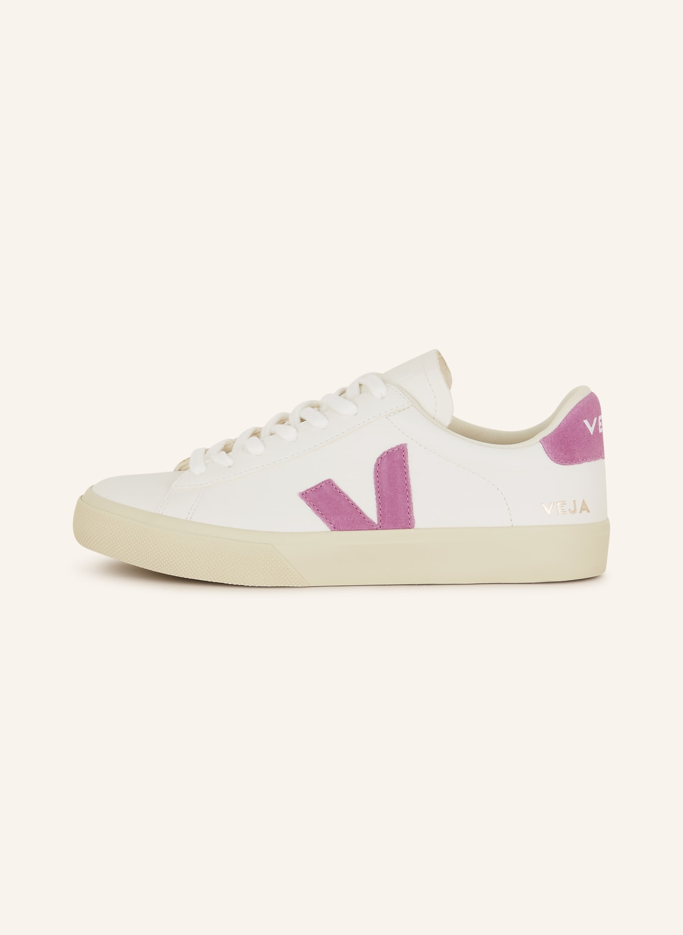 VEJA Sneaker CAMPO, Farbe: WEISS/ LILA (Bild 4)