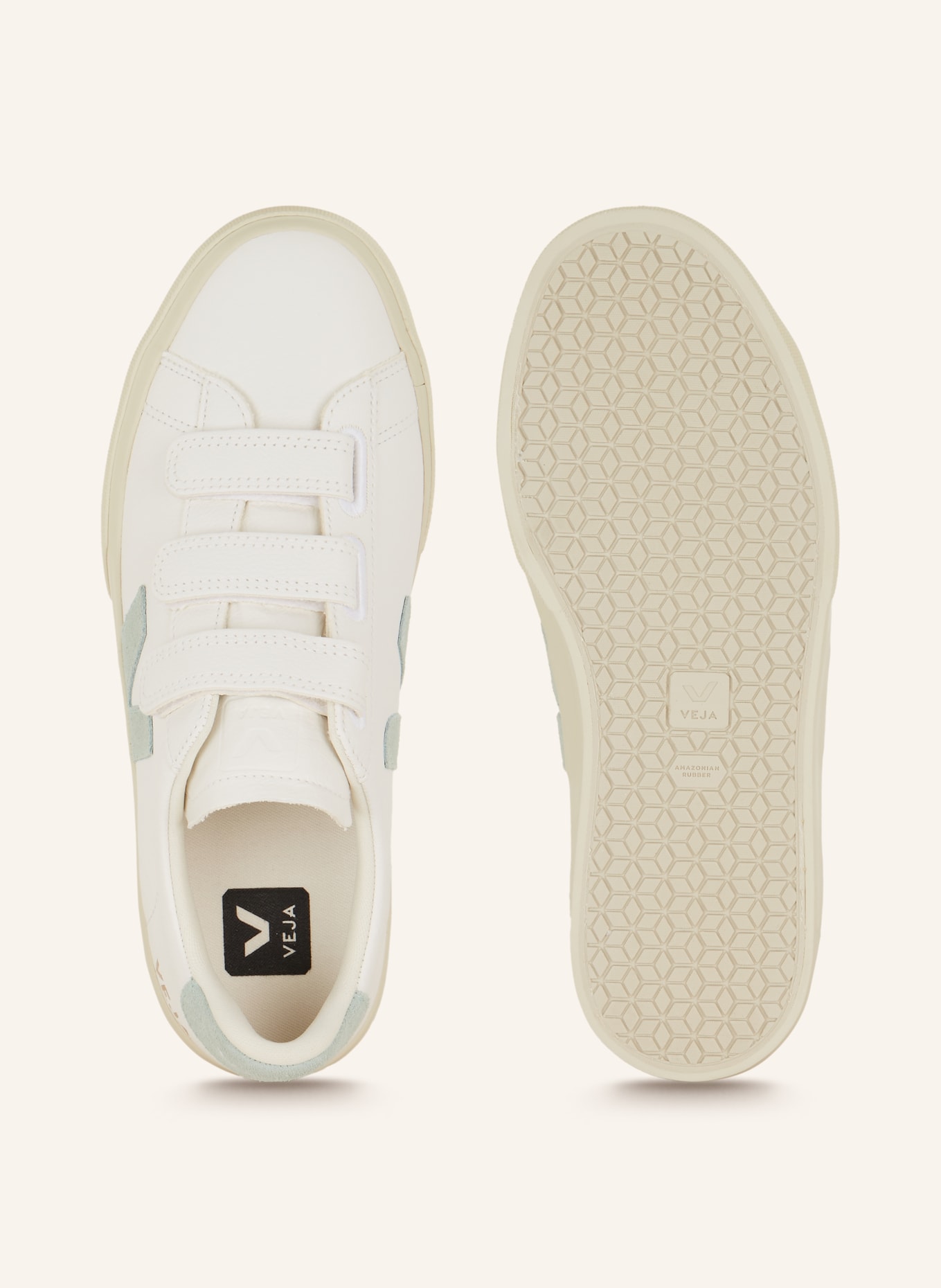 VEJA Sneakers RECIFE LOGO, Color: WHITE/ MINT (Image 5)